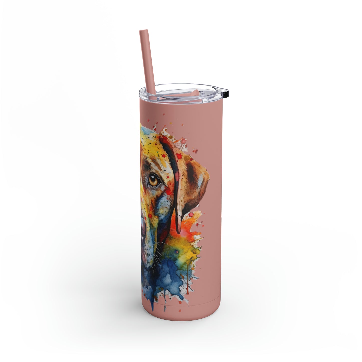 Labrador Retriever 2 Maars Maker Skinny Matte Tumbler, 20oz