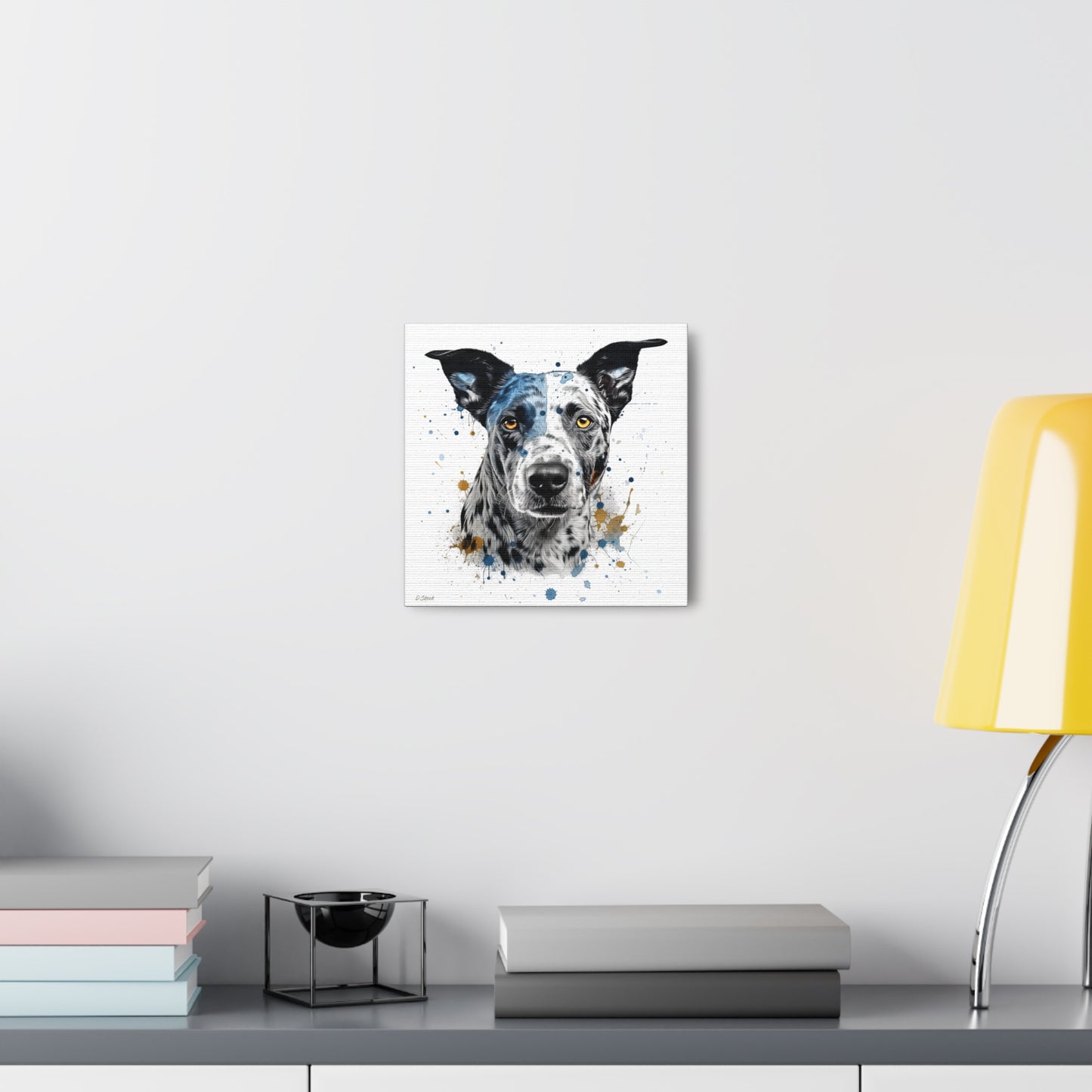 Blue Heeler 4 Canvas Gallery Wraps