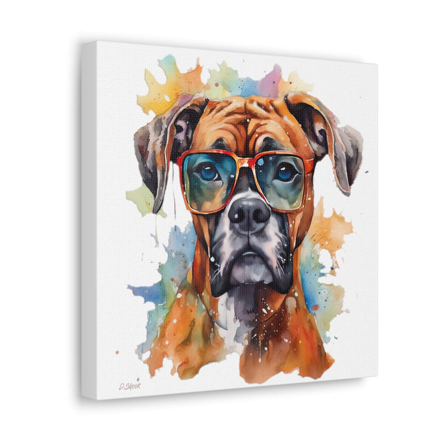 Boxer 4 Canvas Gallery Wraps