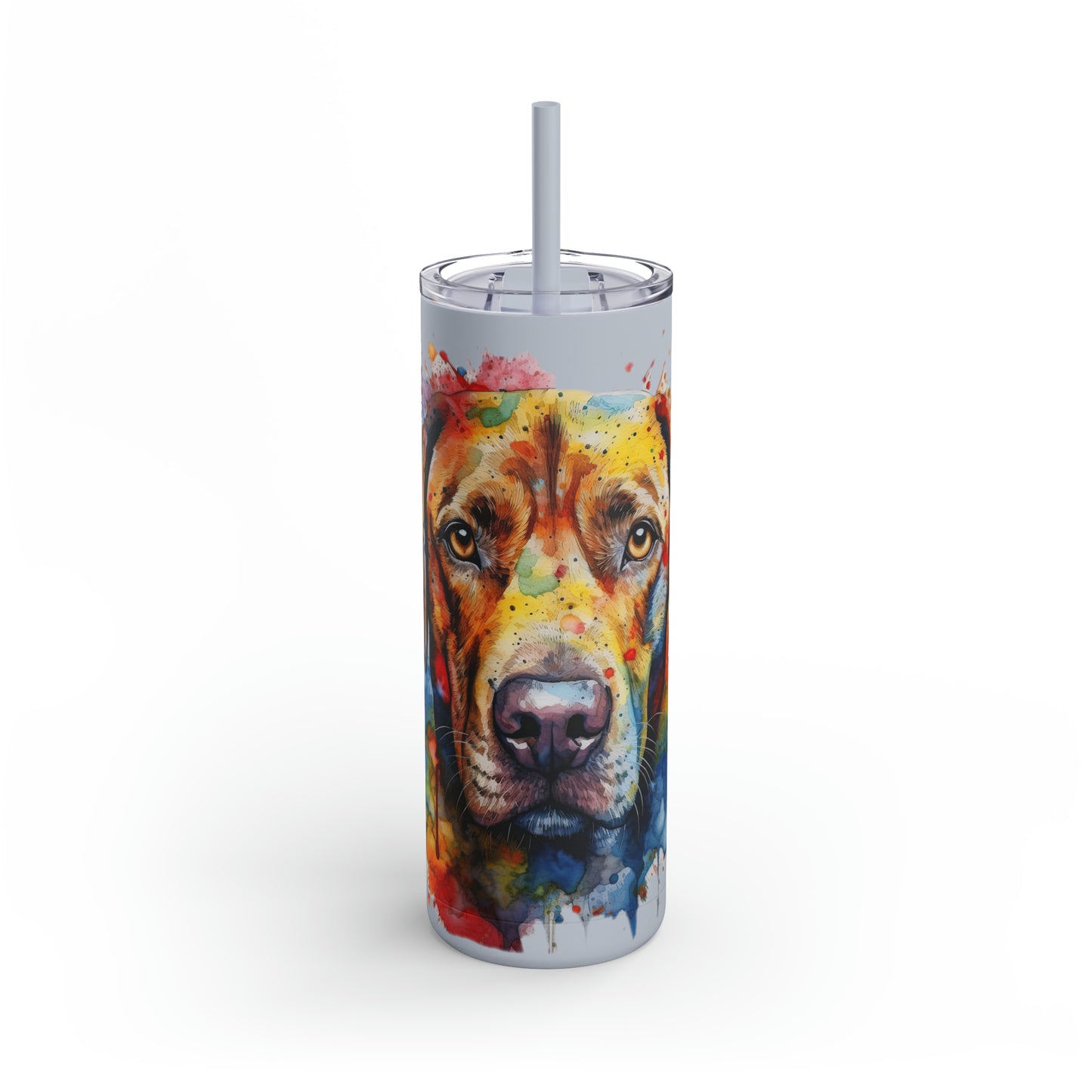 Labrador Retriever 2 Maars Maker Skinny Matte Tumbler, 20oz