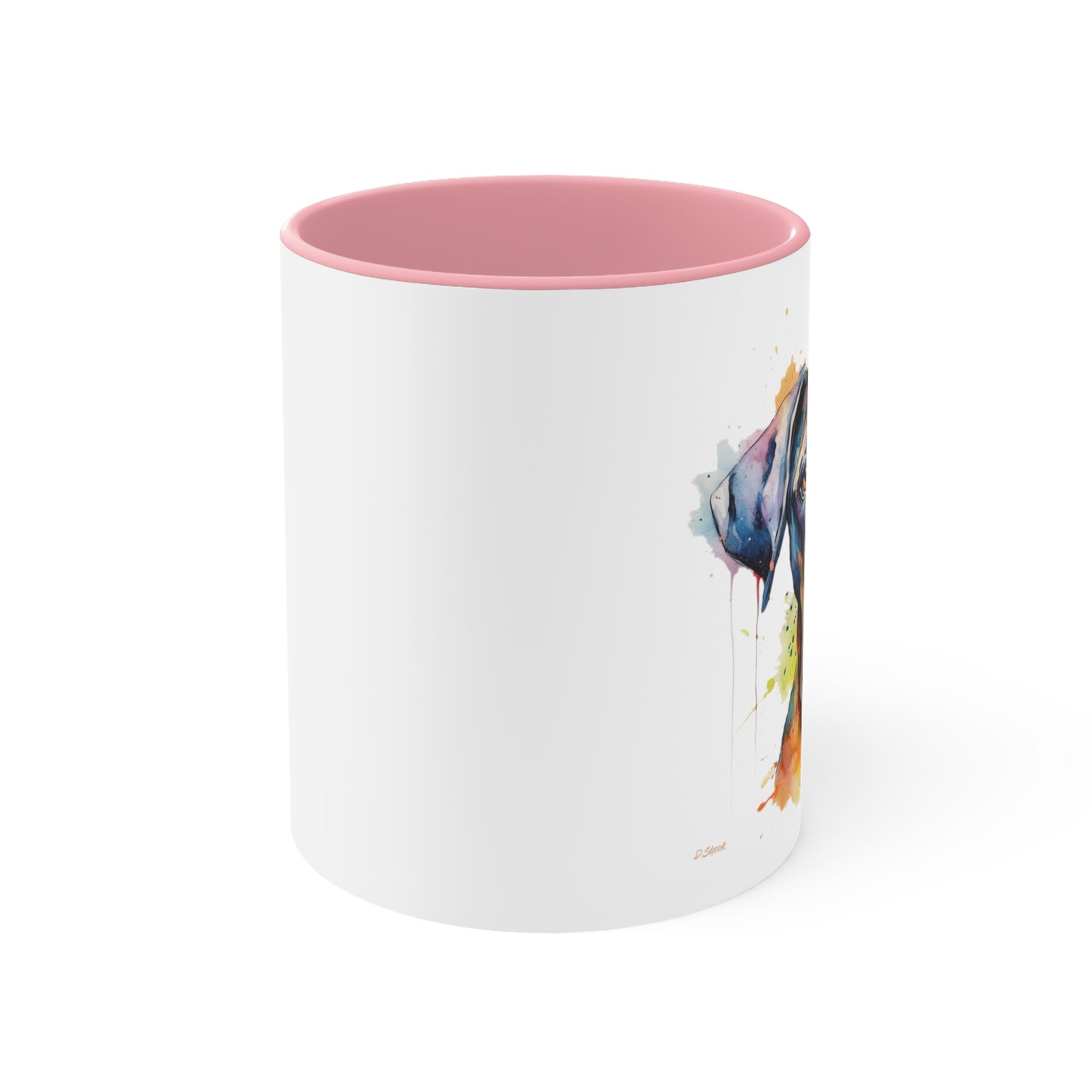 Great Dane 2 Accent Mugs