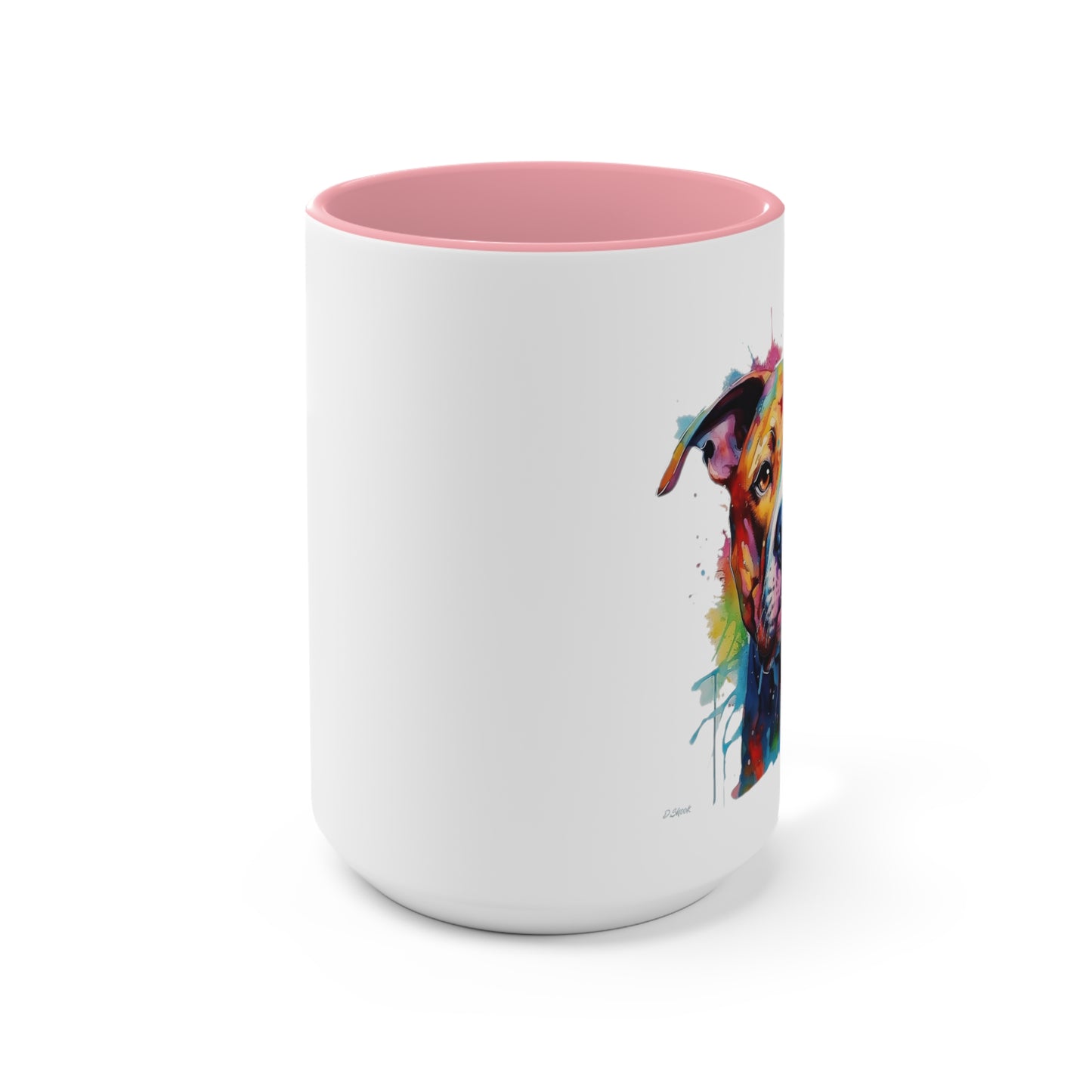 Pitbull 2 Accent Mugs