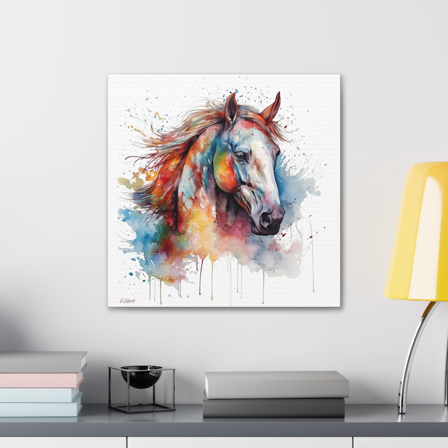 Horse Rescue 12 Canvas Gallery Wraps