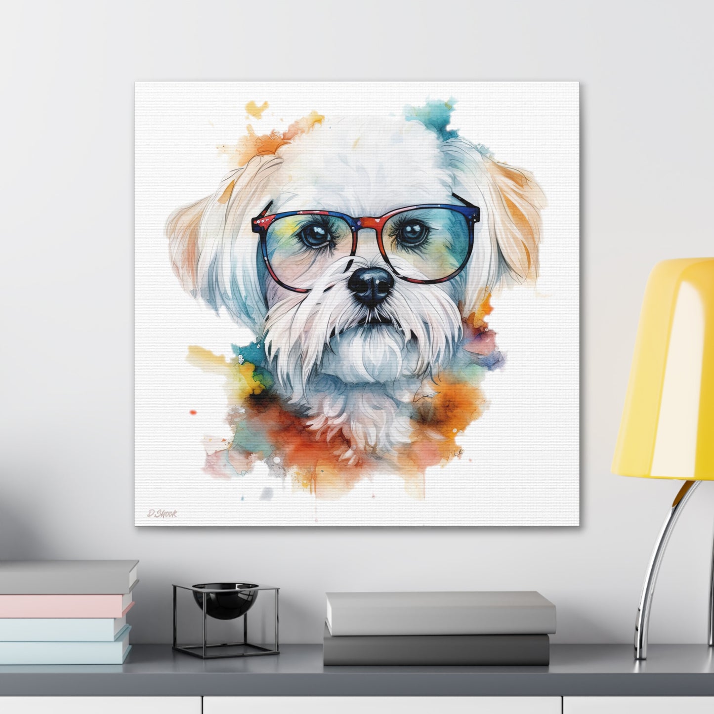 Maltese Dog 5 Canvas Gallery Wraps