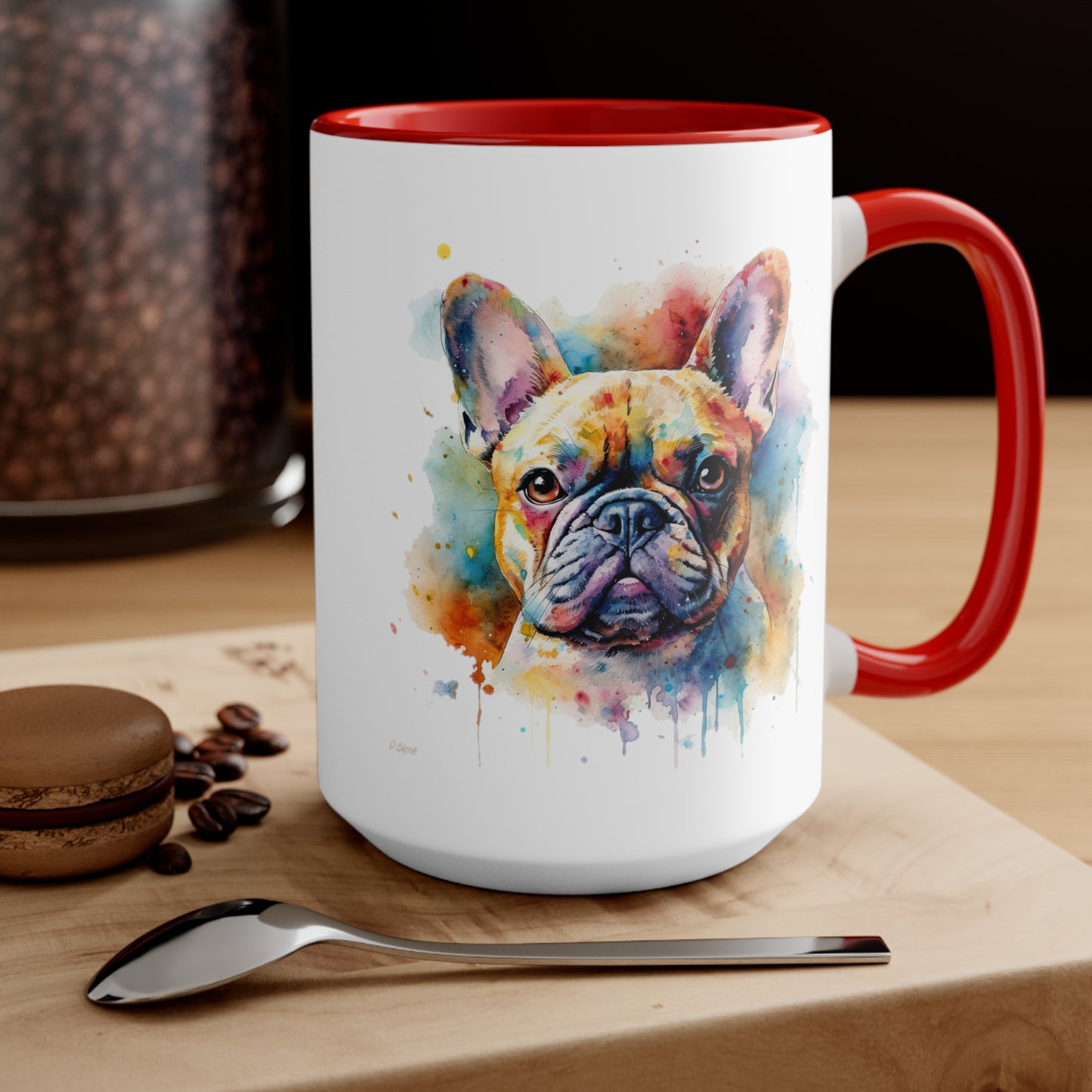 French Bulldog 1 Accent Mugs