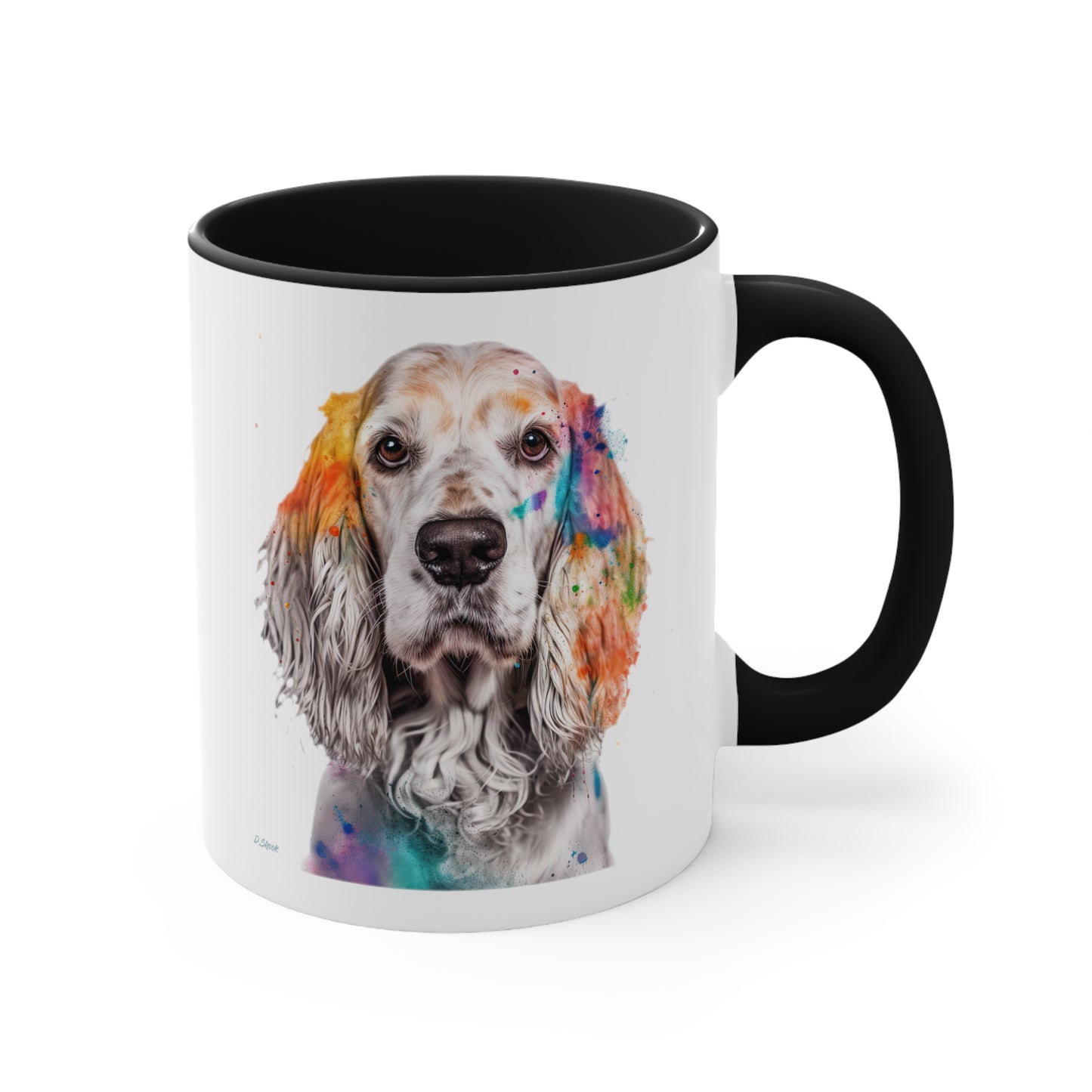 English Cocker Spaniel 3 Accent Mugs