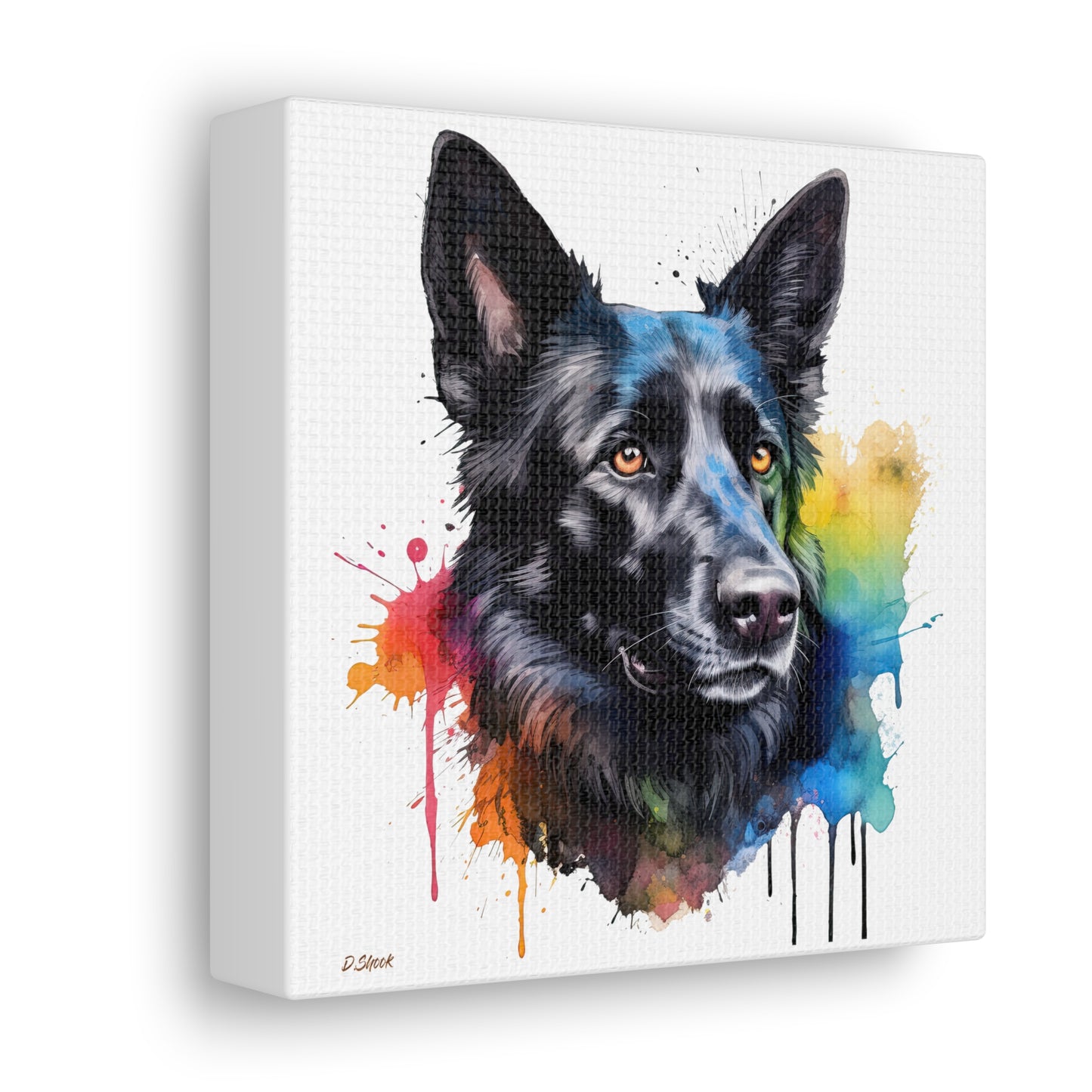German Sheppard 22 Canvas Gallery Wraps