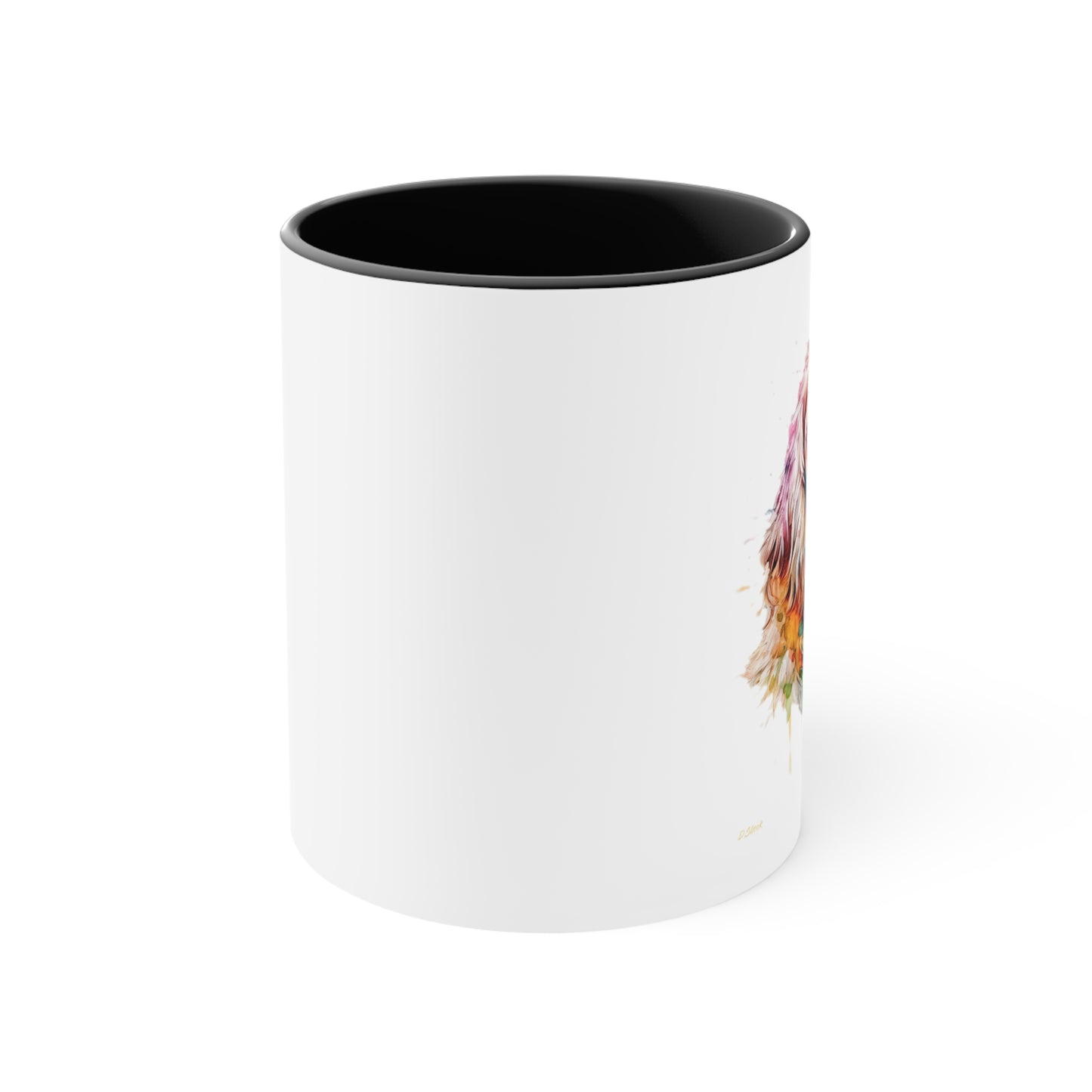 English Cocker Spaniel 1 Accent Mugs