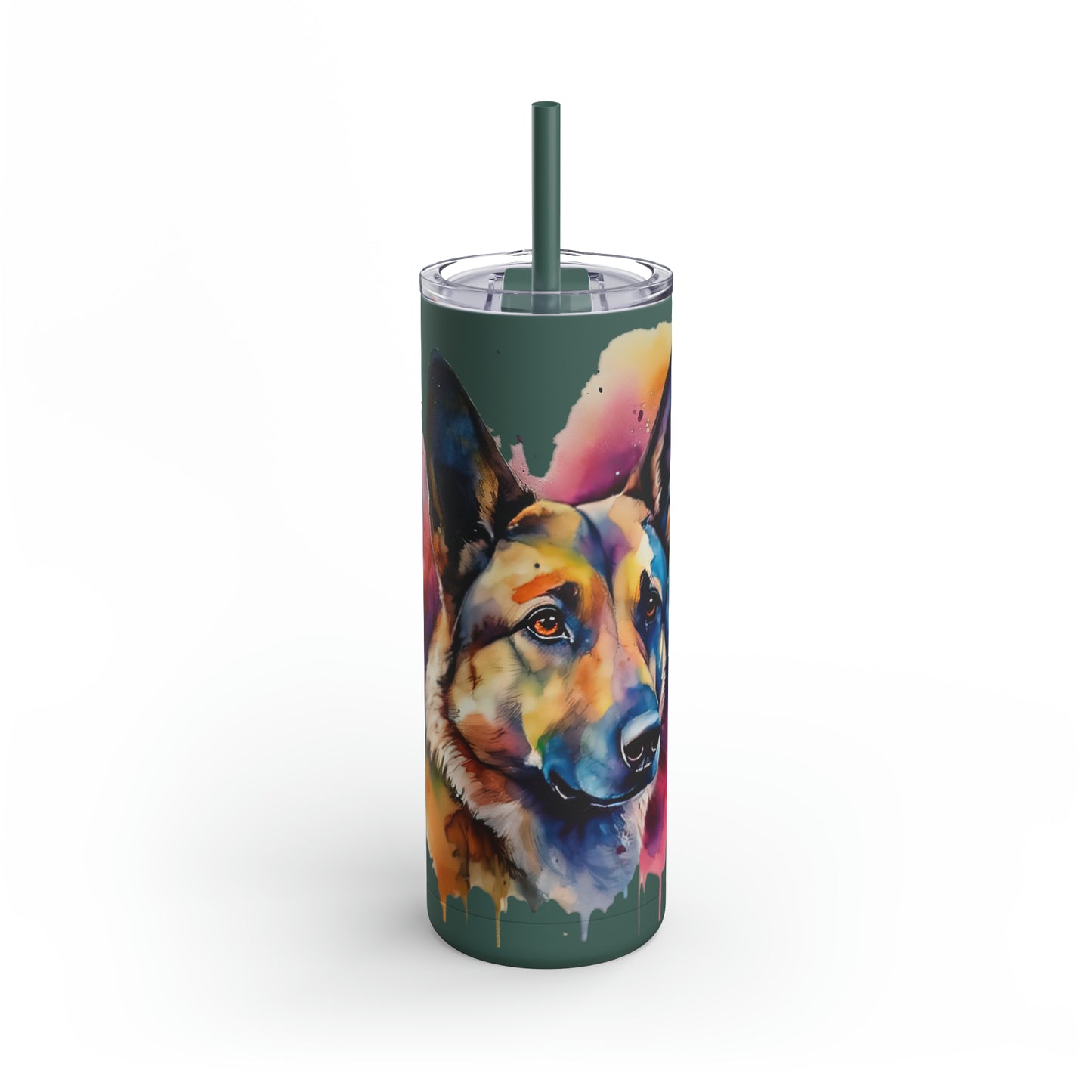 German Sheppard 3B Maars Maker Skinny Matte Tumbler, 20oz