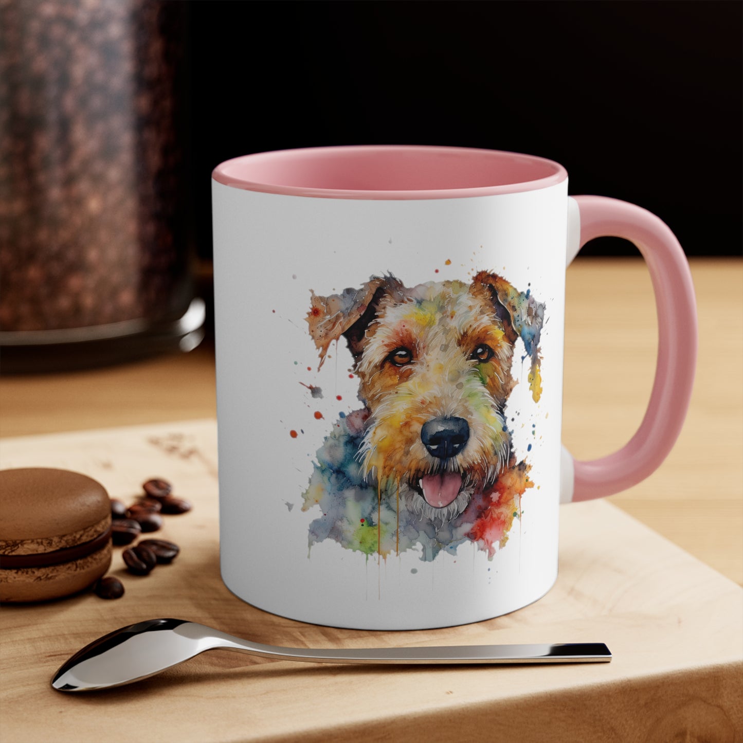 Airedale Terrier 1 Accent Mugs