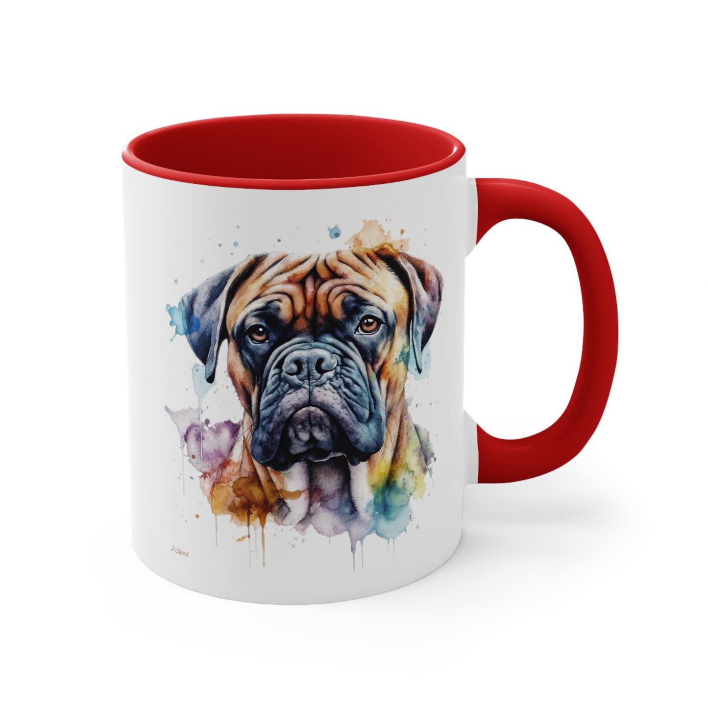 Bullmastiff 1 Accent Mugs