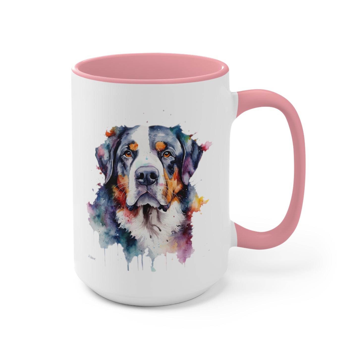 Greater Swiss Mountain Dog 3B Accent Mugs