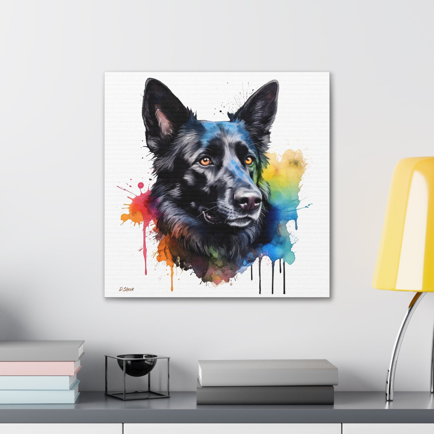 German Sheppard 22 Canvas Gallery Wraps