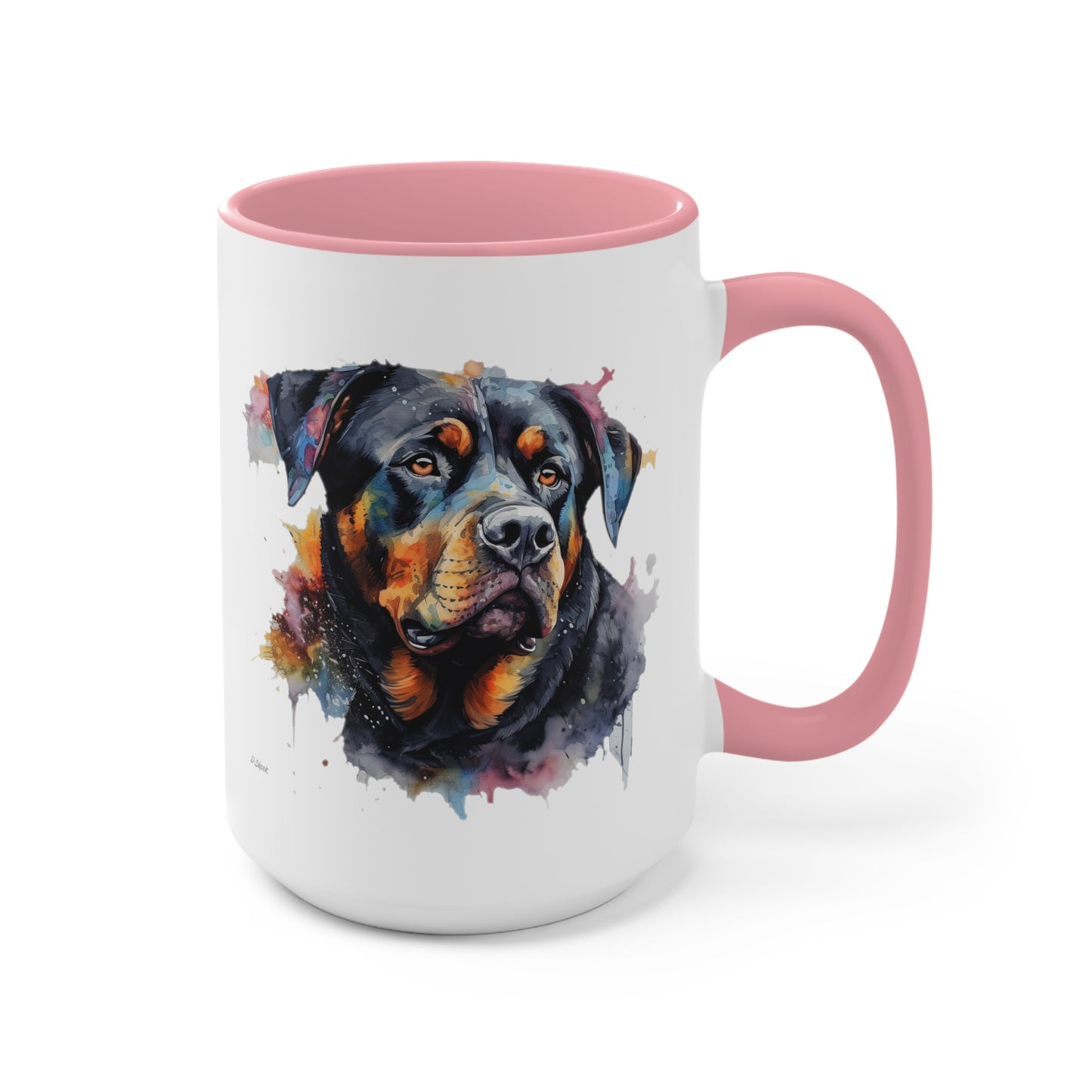 Rottweiler 3 Accent Mugs