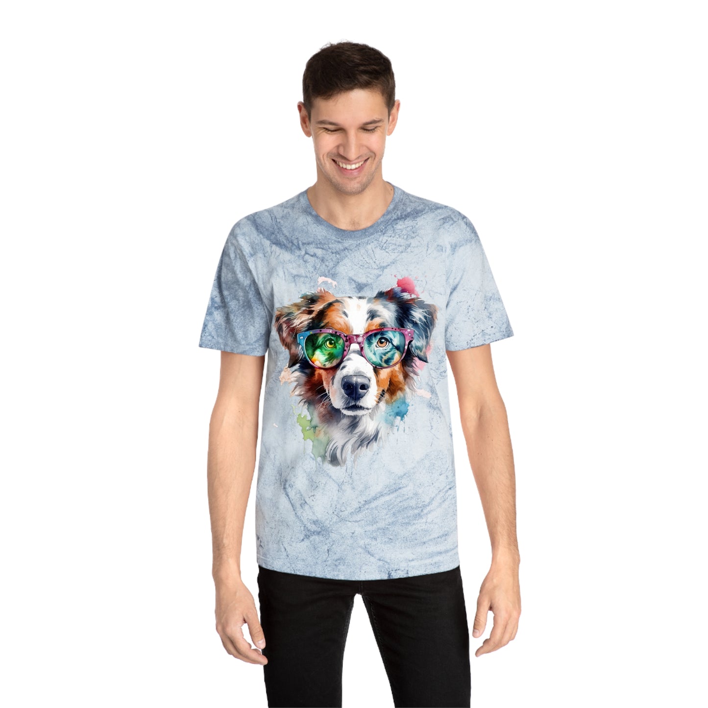 Australian Shepherd 5 Unisex Color Blast T-Shirt