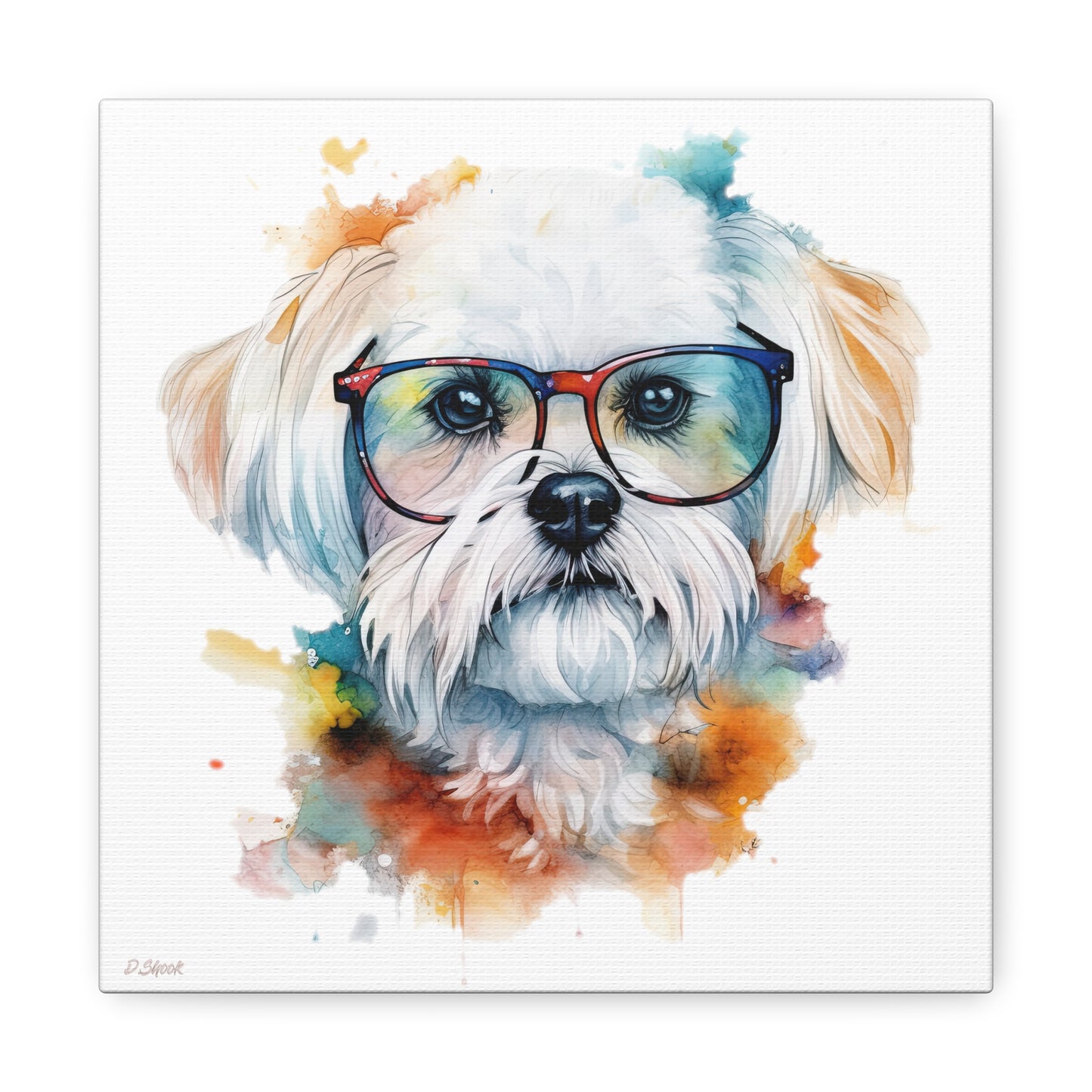 Maltese Dog 5 Canvas Gallery Wraps