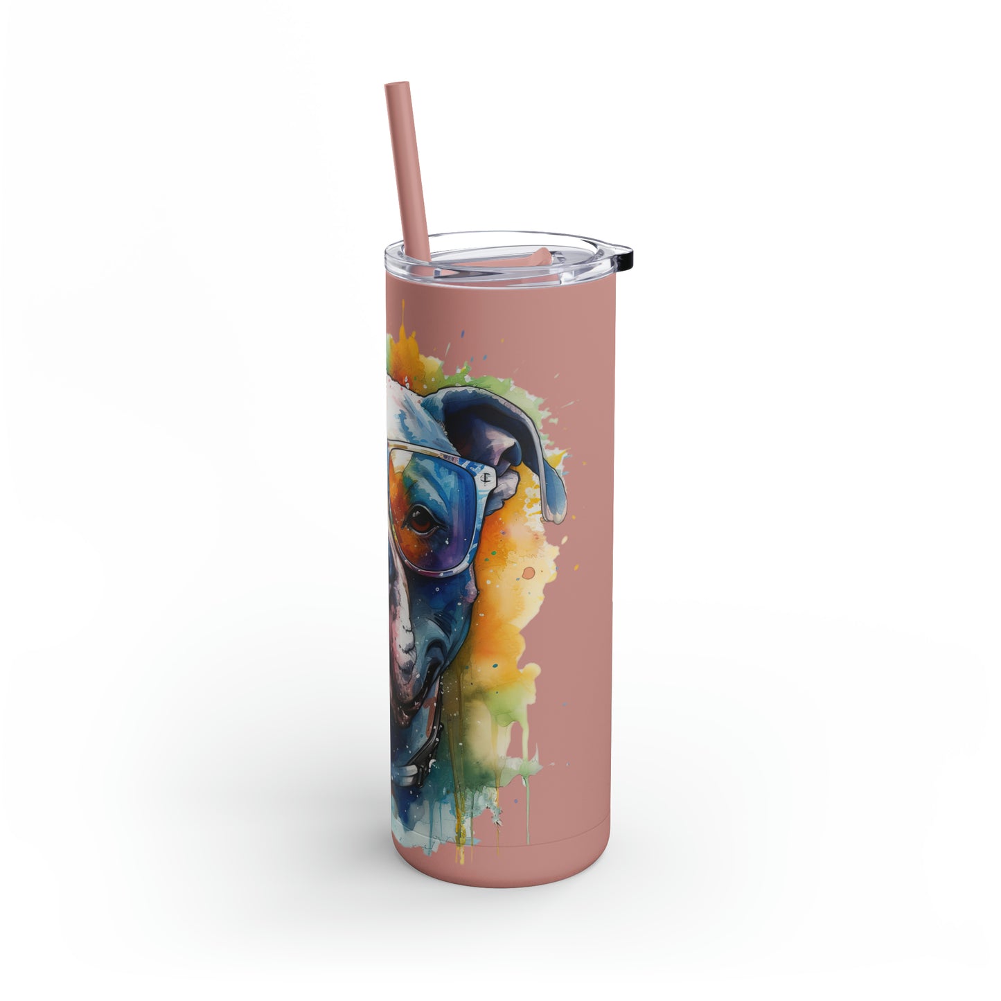 Pitbull 4 Maars Maker Skinny Matte Tumbler, 20oz