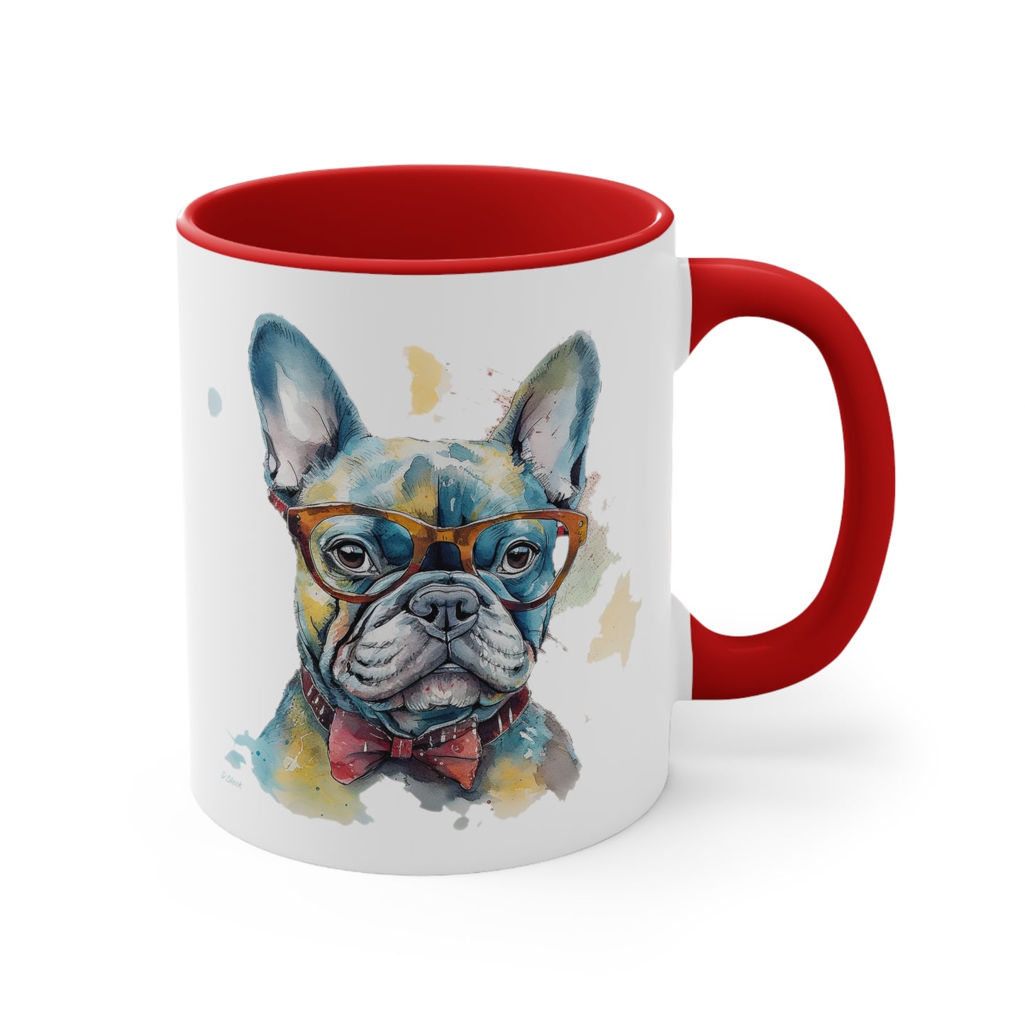 French Bulldog 5 Accent Mugs