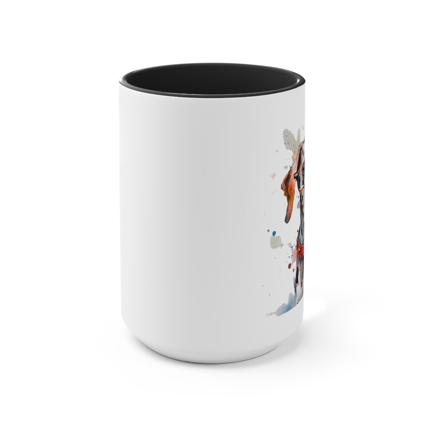 Dalmatian 3 Accent Mugs