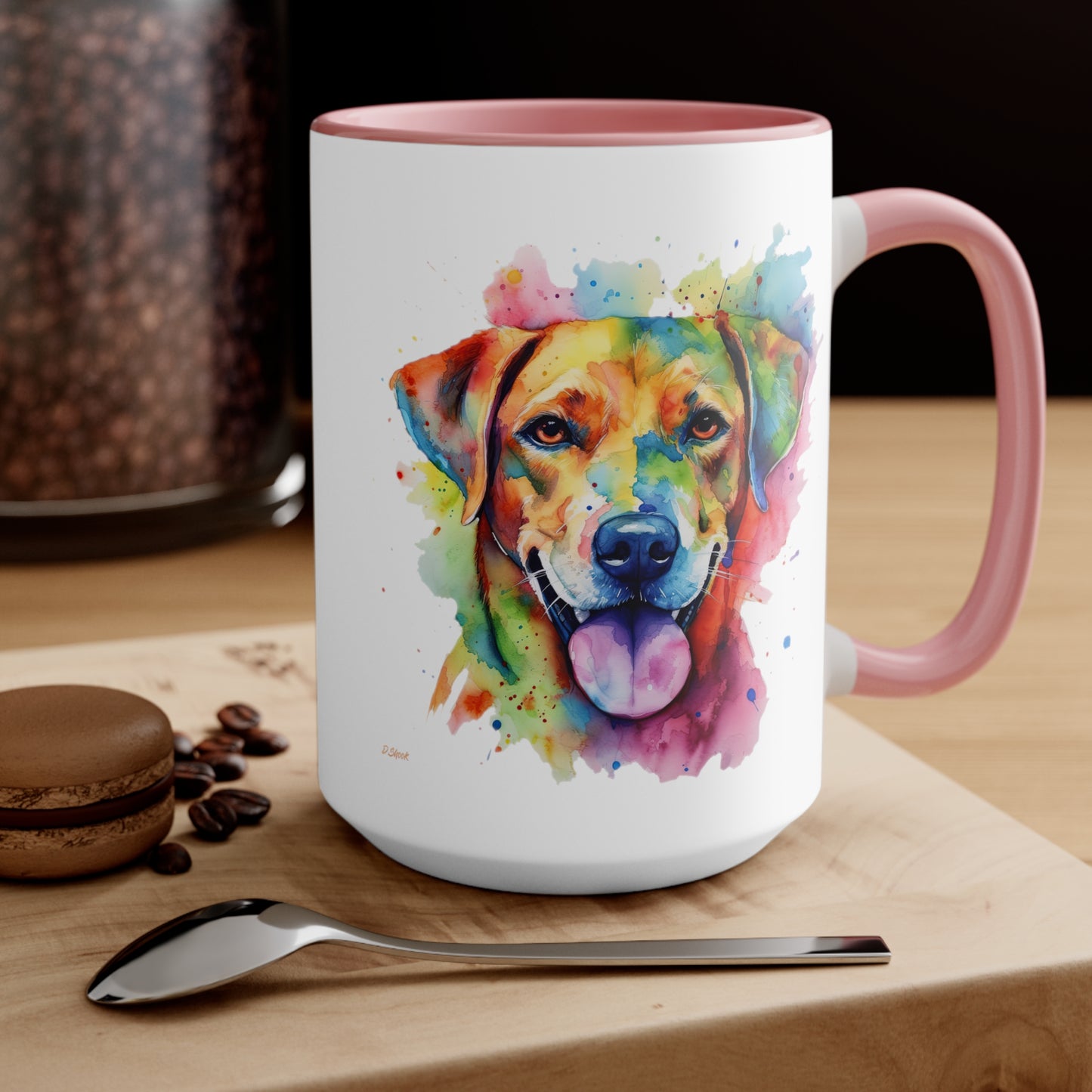 Labrador Retriever 3 Accent Mugs