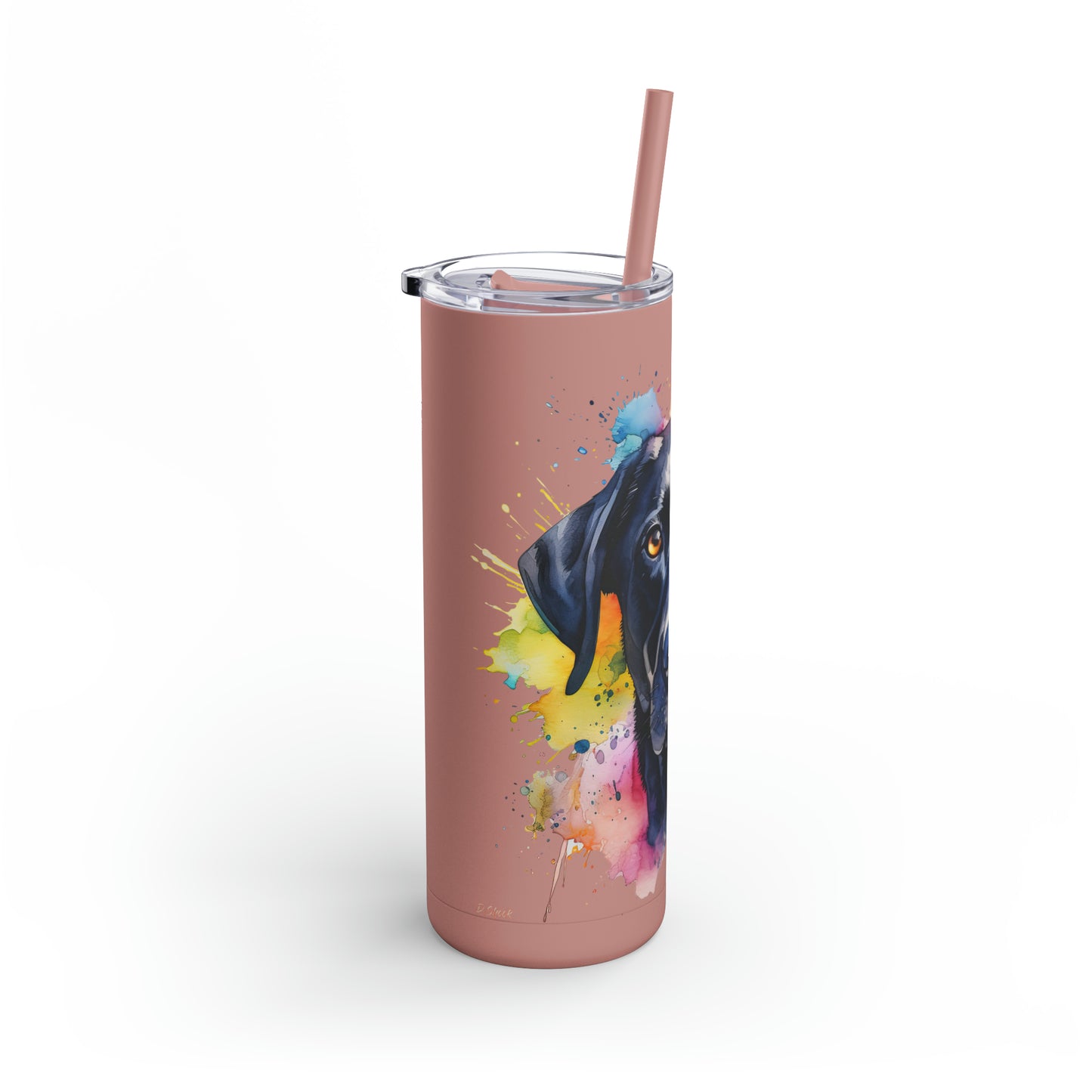 Black Lab 4 Maars Maker Skinny Matte Tumbler, 20oz