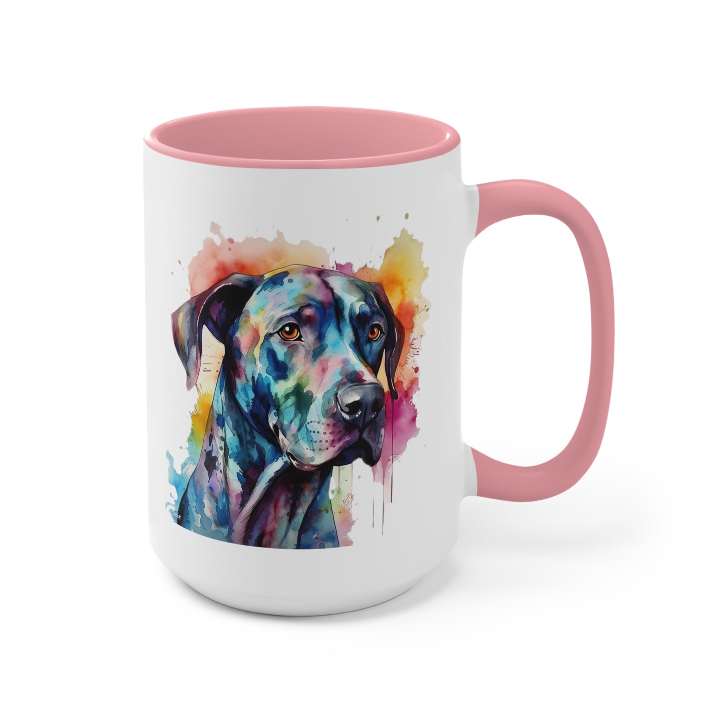 Great Dane 1 Accent Mugs