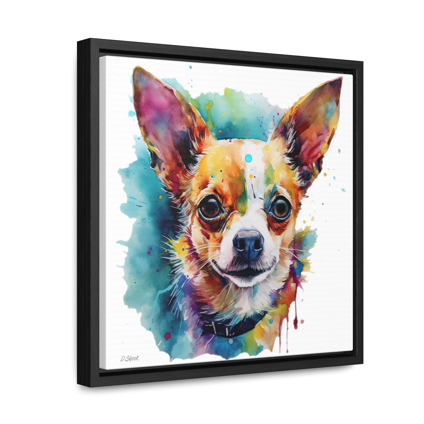 Chihuahua 1 Gallery Canvas Wraps, Square Frame