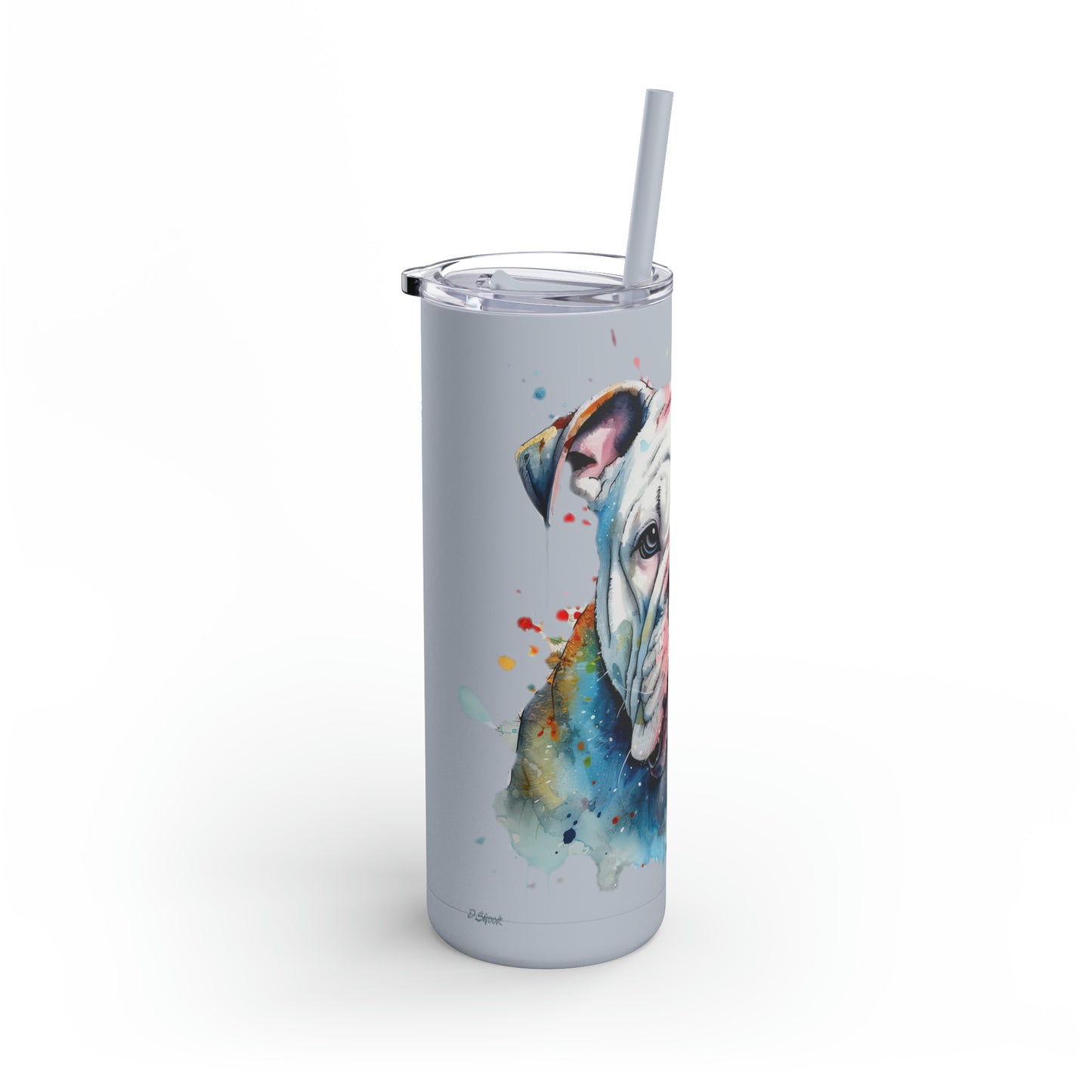 Bulldog 3 Maars Maker Skinny Matte Tumbler, 20oz