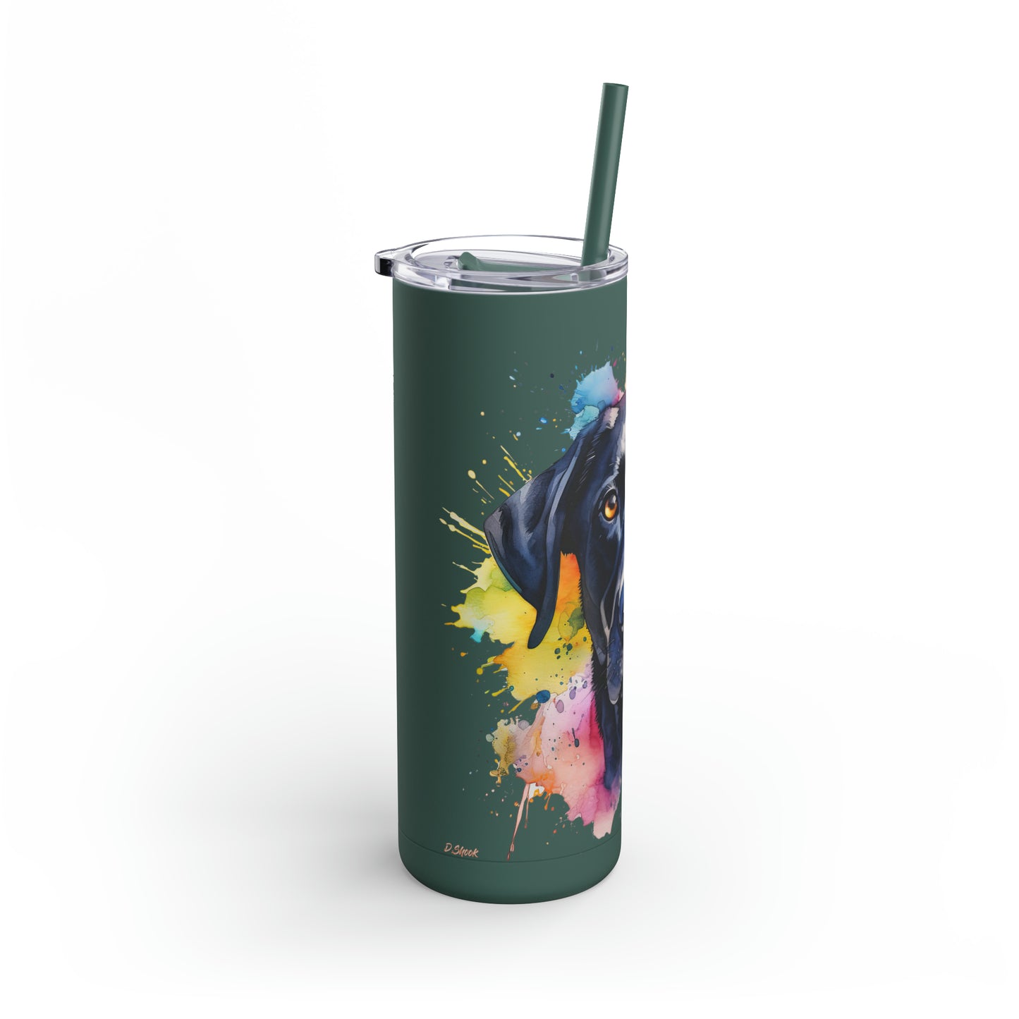 Black Lab 4 Maars Maker Skinny Matte Tumbler, 20oz