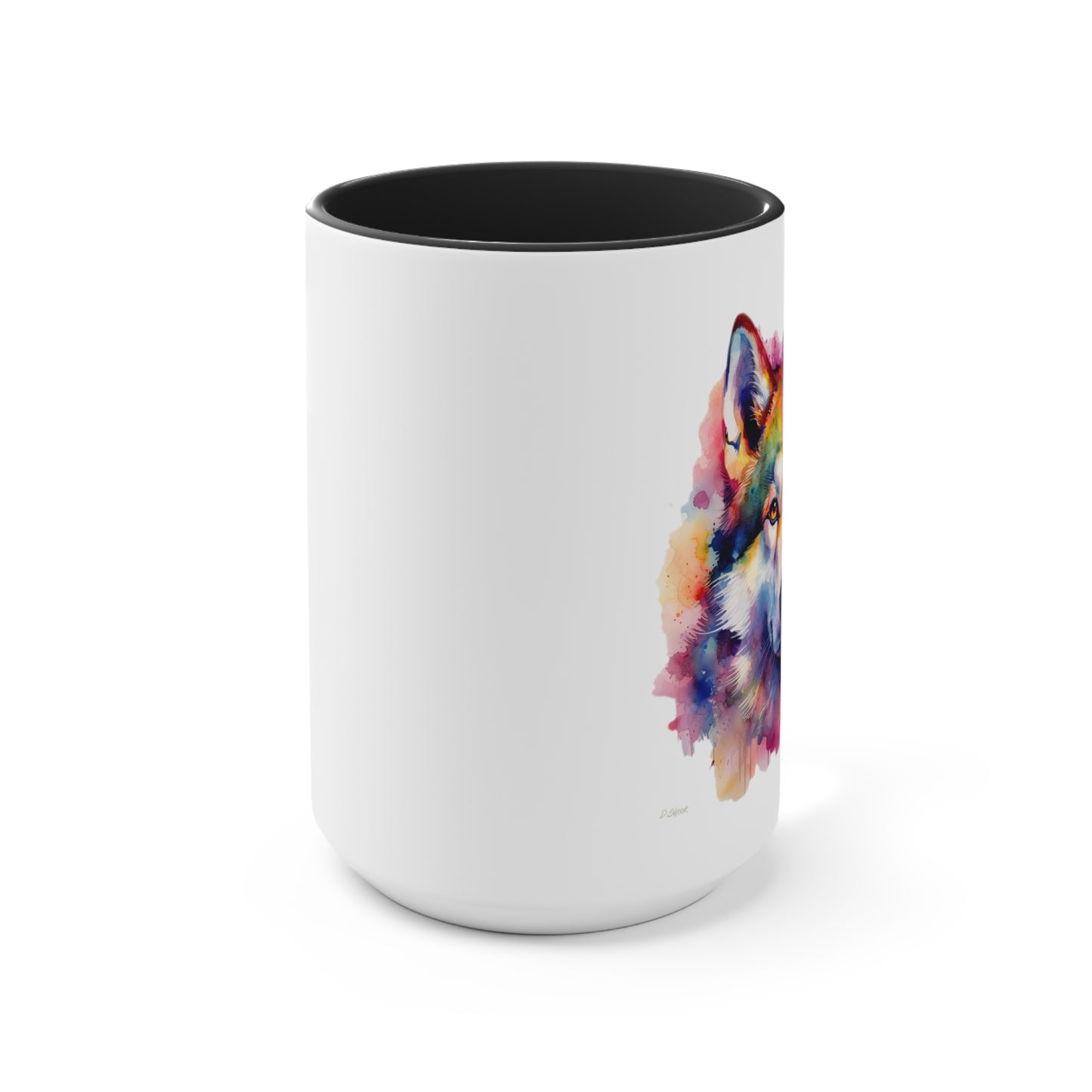 Siberian Husky 1 Accent Mugs