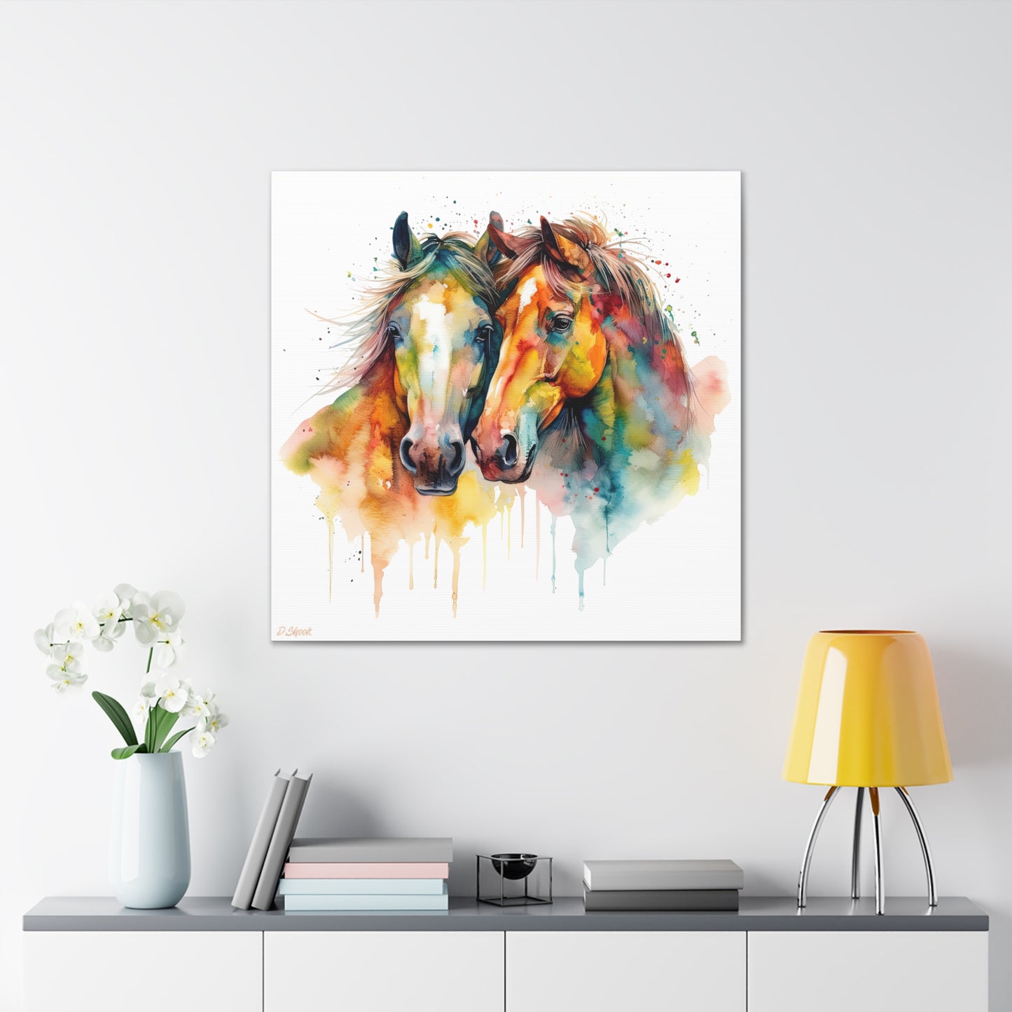 Horse Rescue 6 Canvas Gallery Wraps