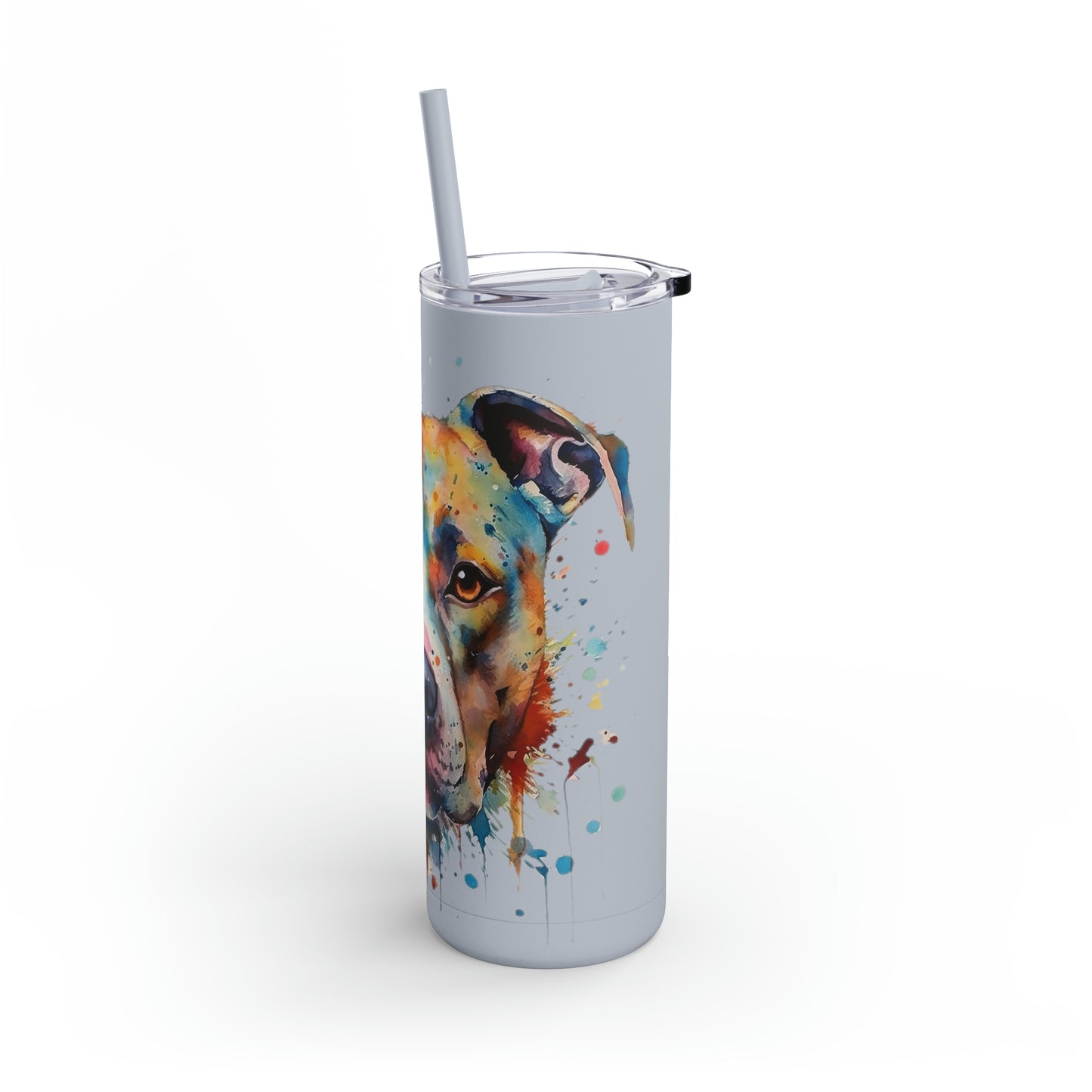 Pitbull 3 Maars Maker Skinny Matte Tumbler, 20oz