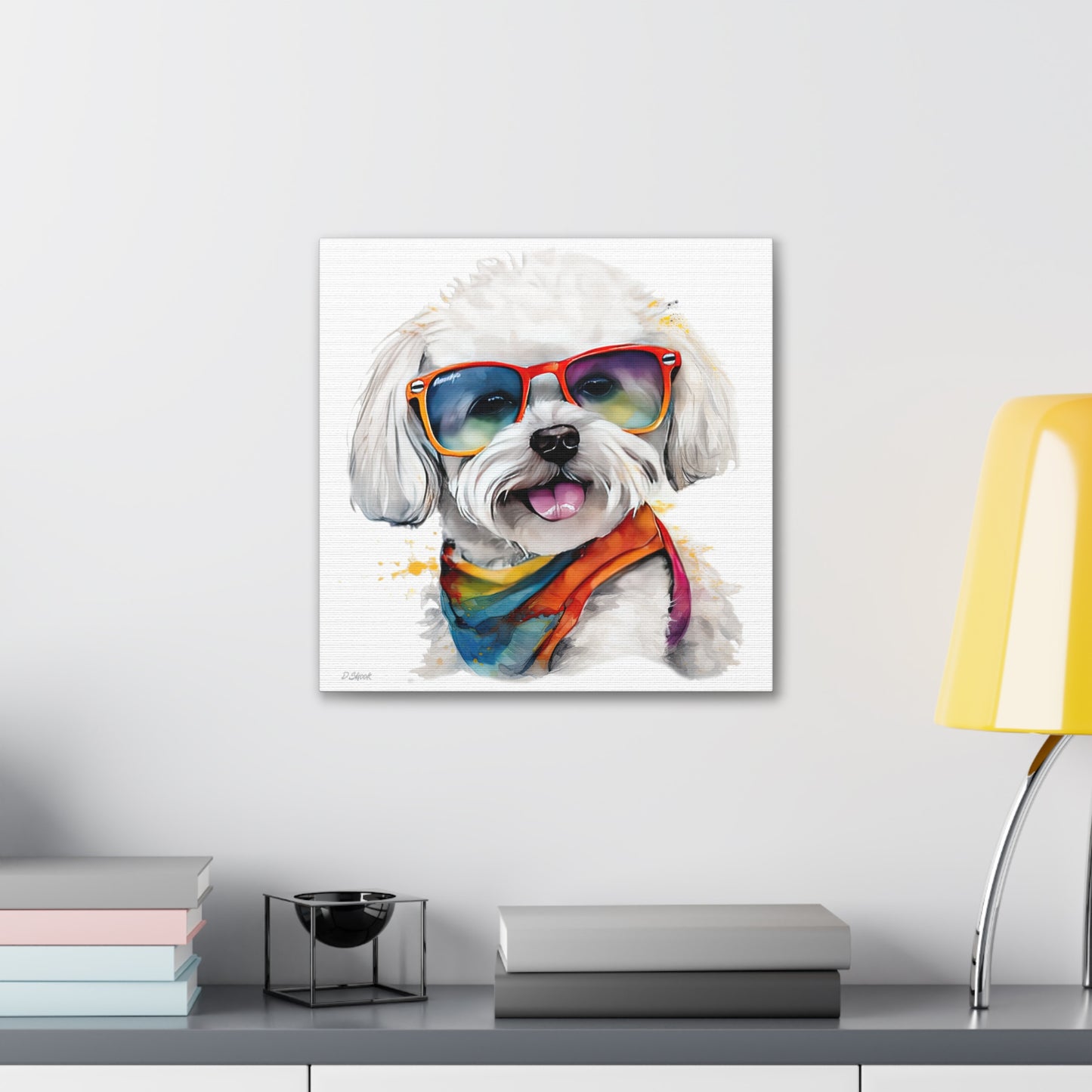 Bichon Frise 5 Canvas Gallery Wraps