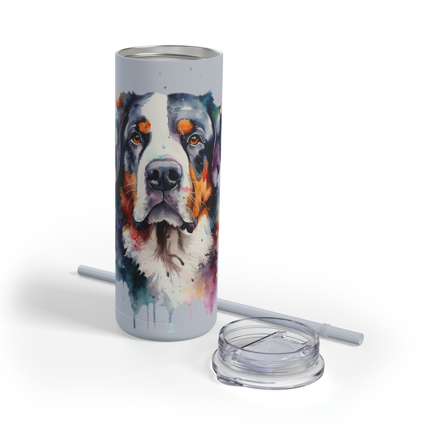 Greater Swiss Mountain Dog 3B Maars Maker Skinny Matte Tumbler, 20oz
