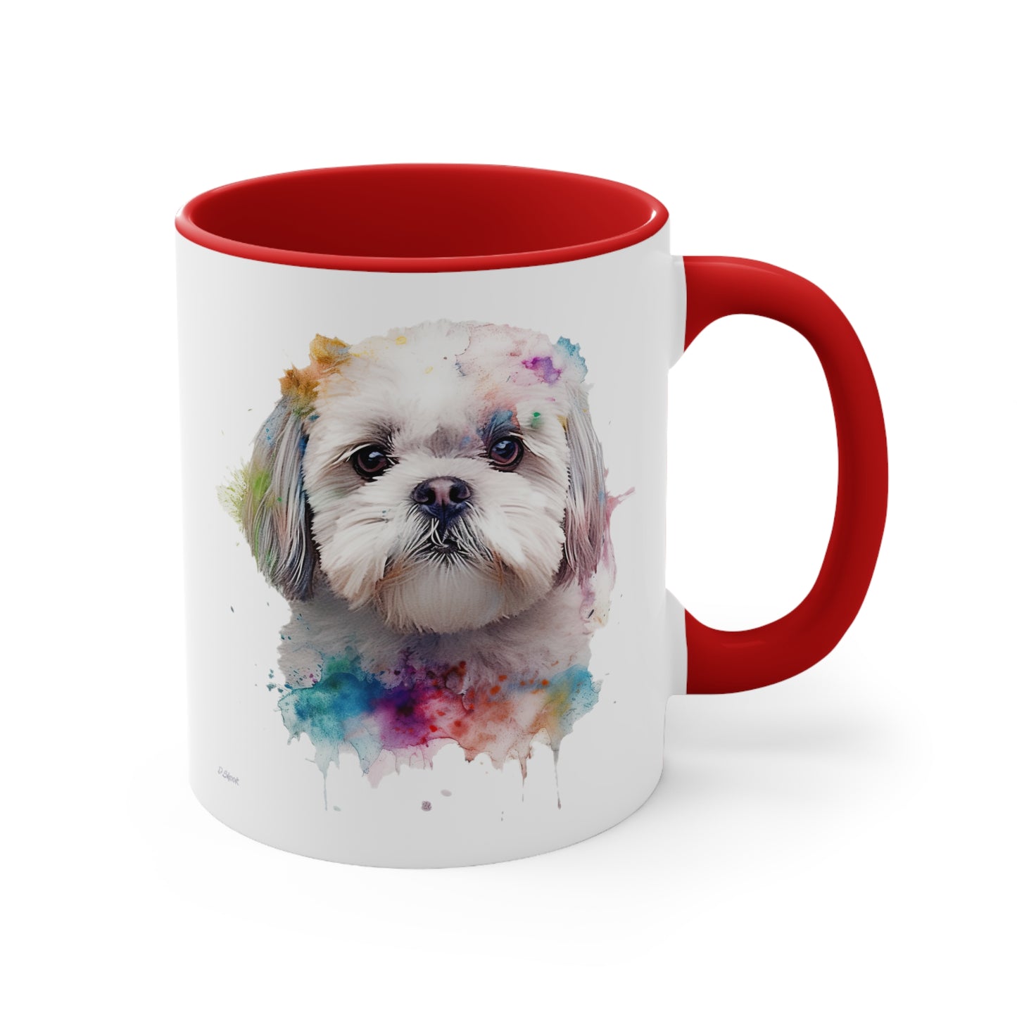 Shih Tzu 6 Accent Mugs