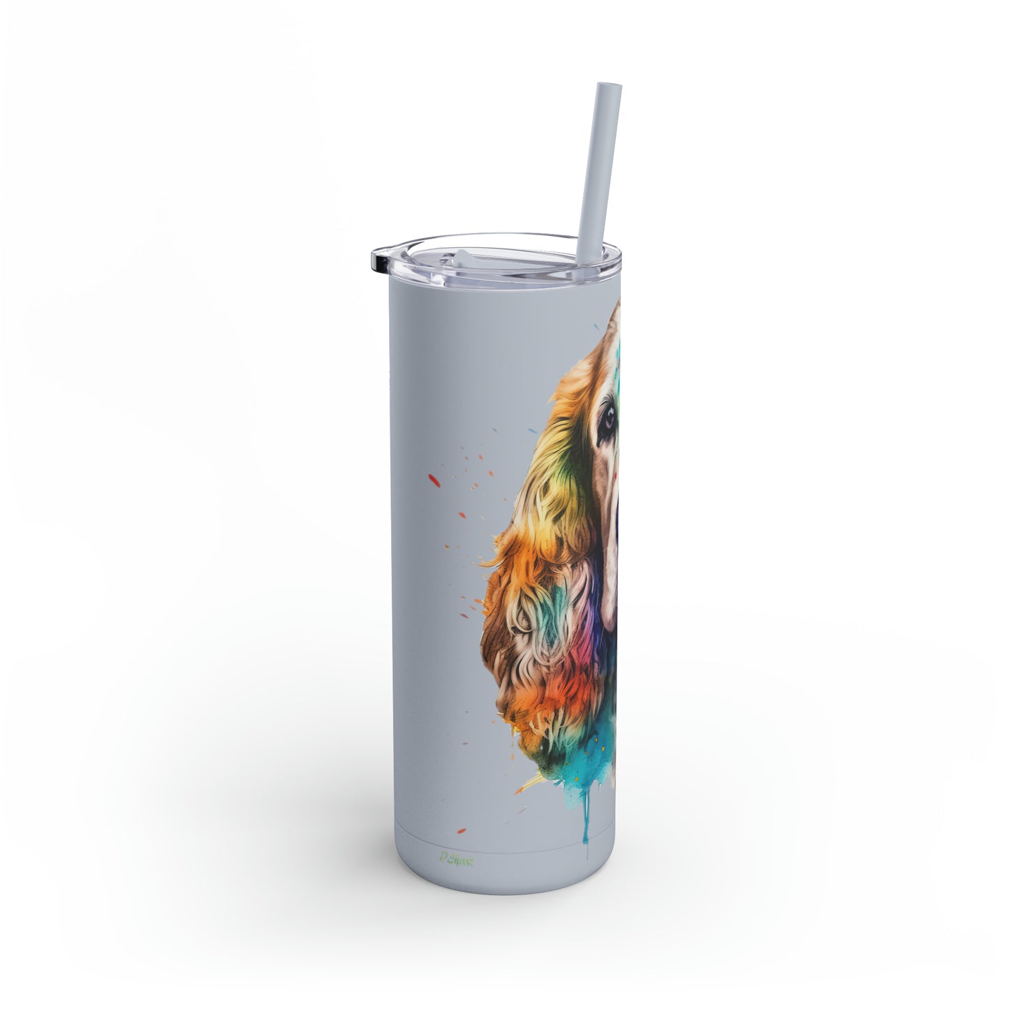 English Cocker Spaniel 2 Maars Maker Skinny Matte Tumbler, 20oz