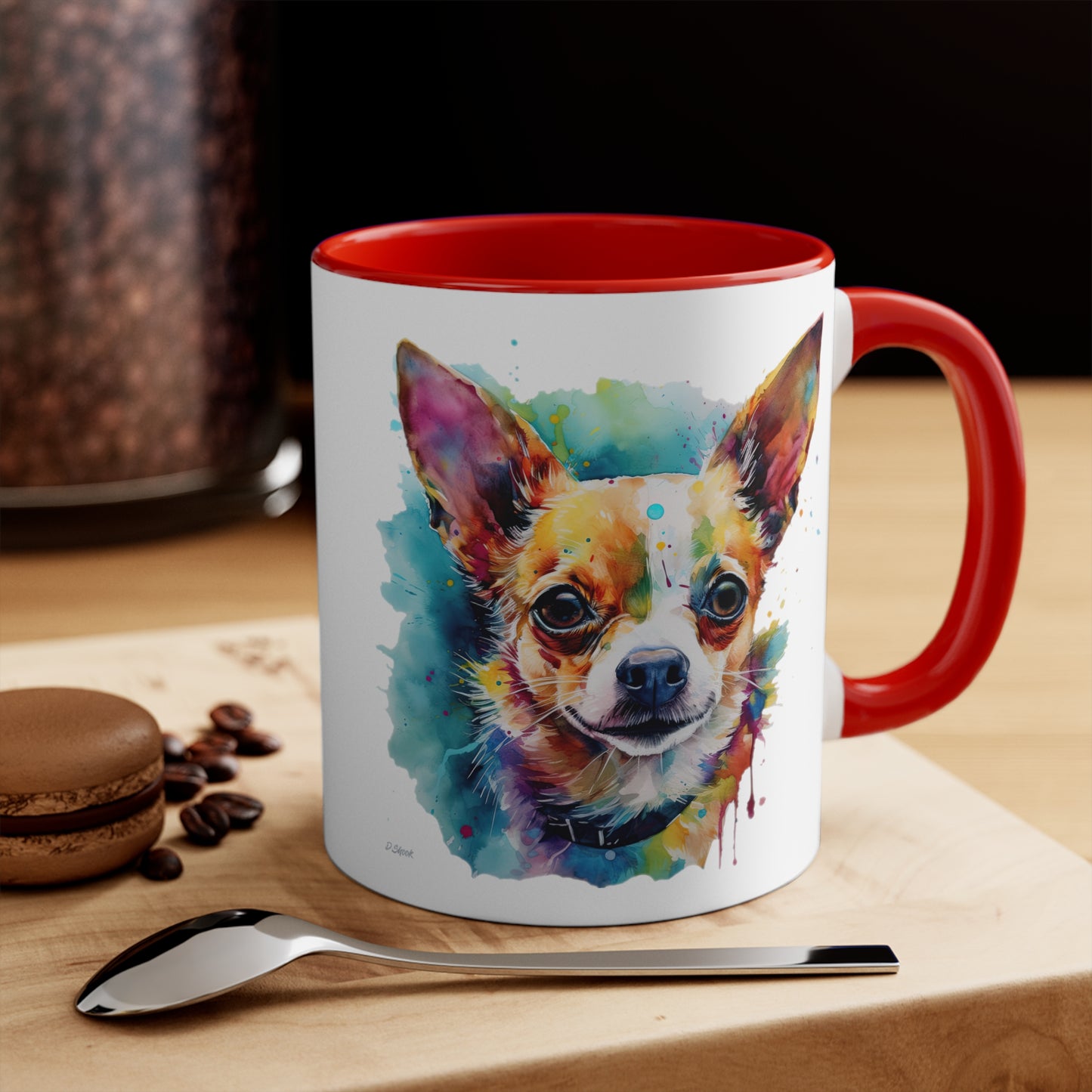 Chihuahua 1 Accent Mugs