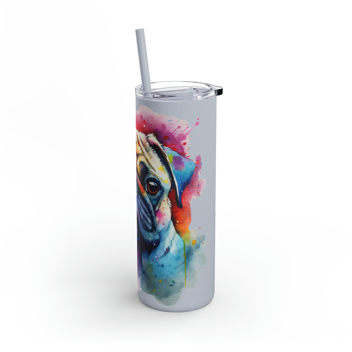 Pug 1 Maars Maker Skinny Matte Tumbler, 20oz