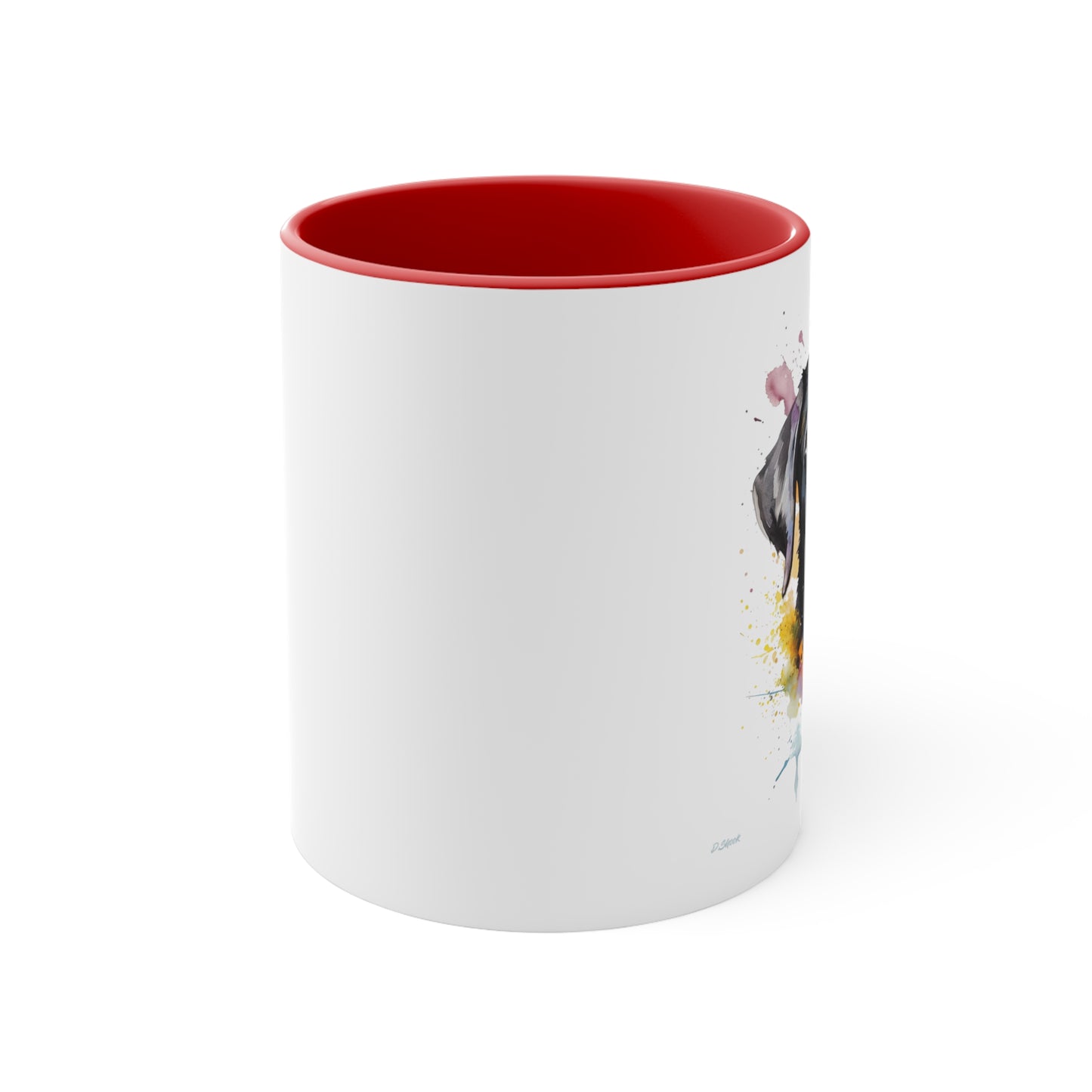 Black Lab 6 Accent Mugs