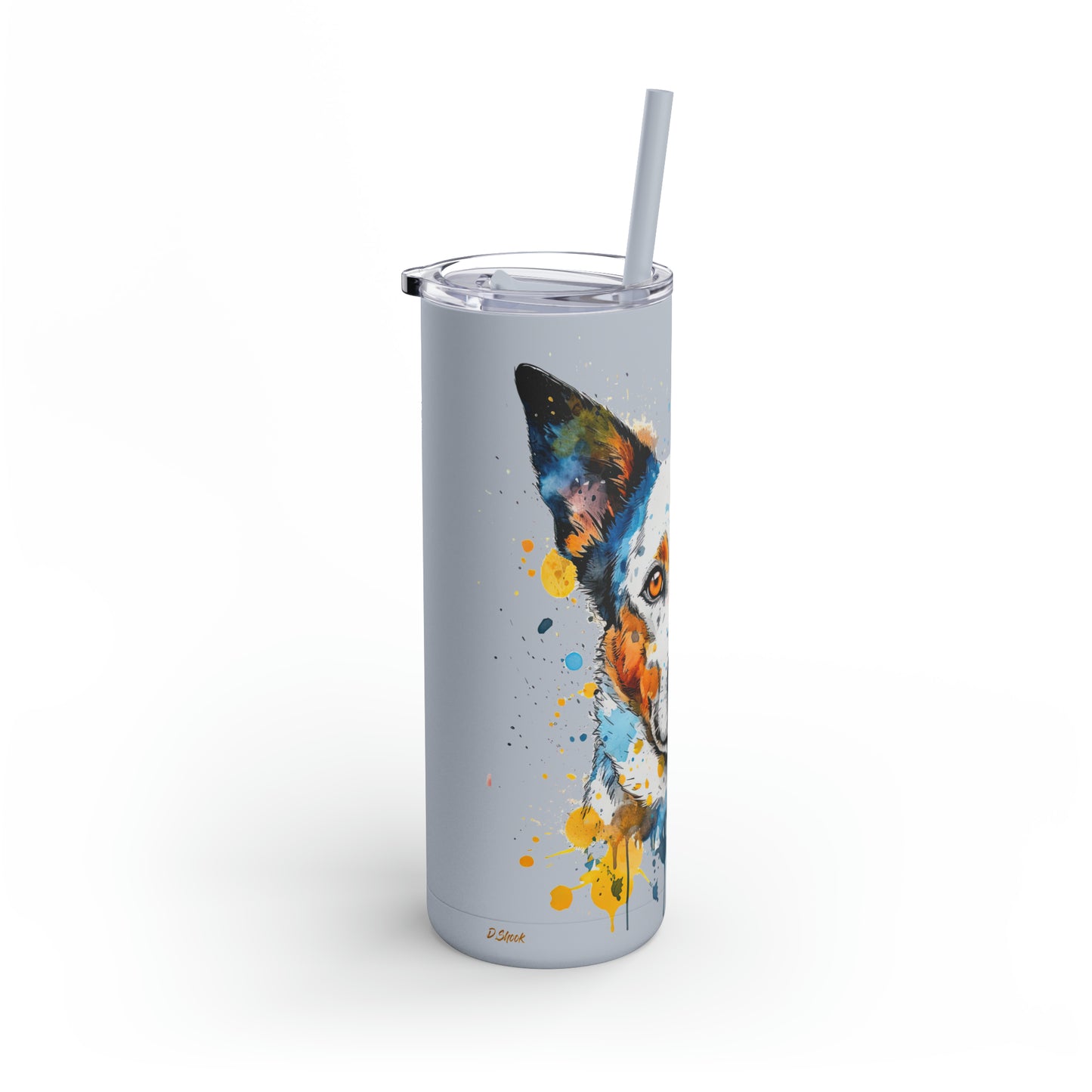 Blue Heeler 2 Maars Maker Skinny Matte Tumbler, 20oz