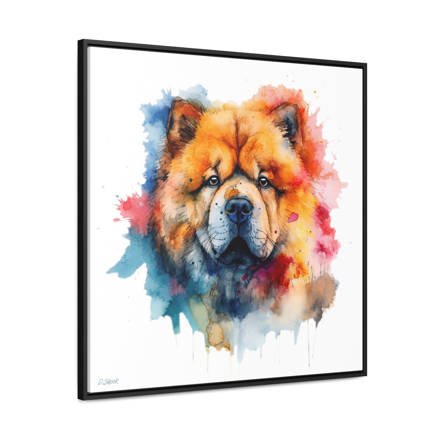 Chow Chow 1 Gallery Canvas Wraps, Square Frame