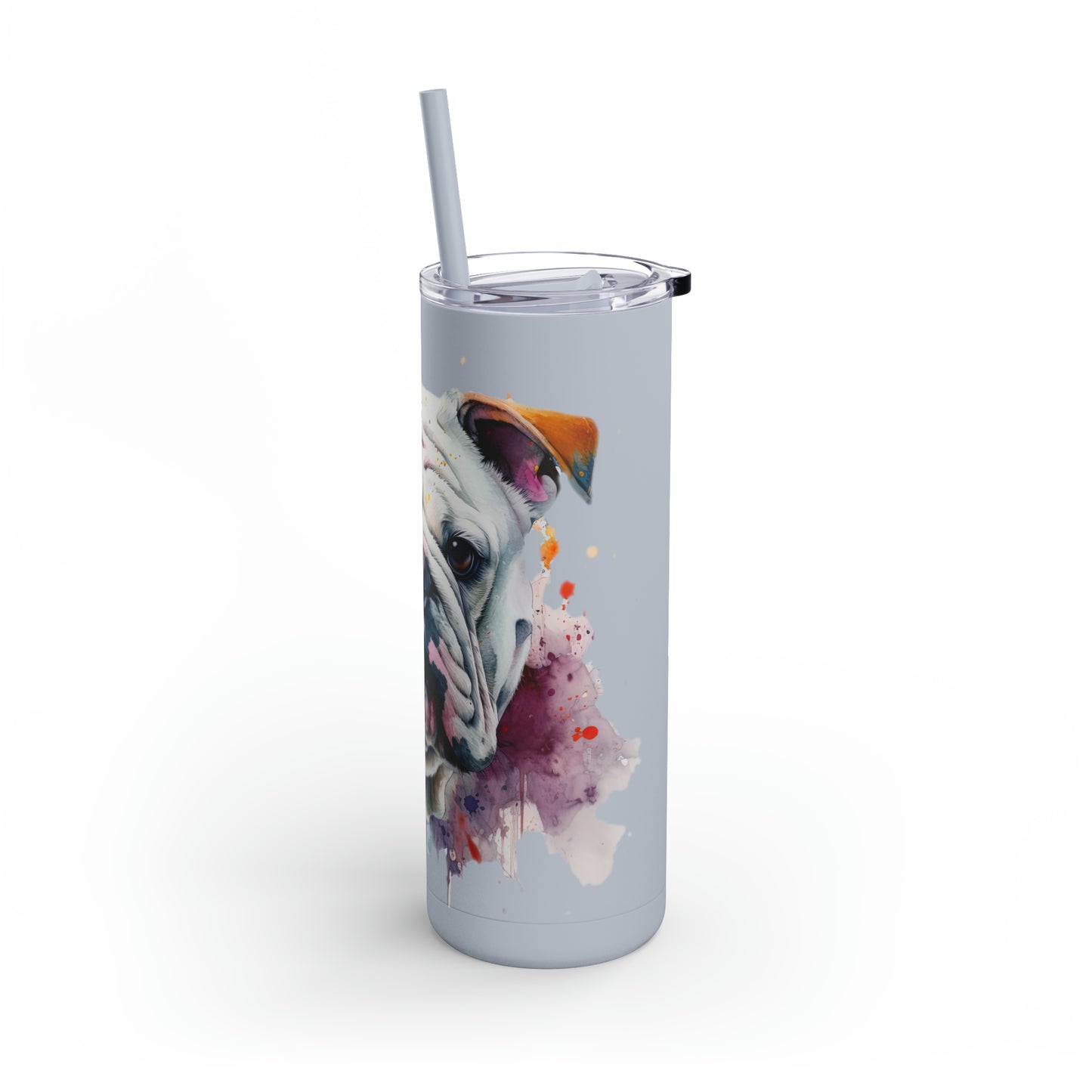 Bulldog 1 Maars Maker Skinny Matte Tumbler, 20oz