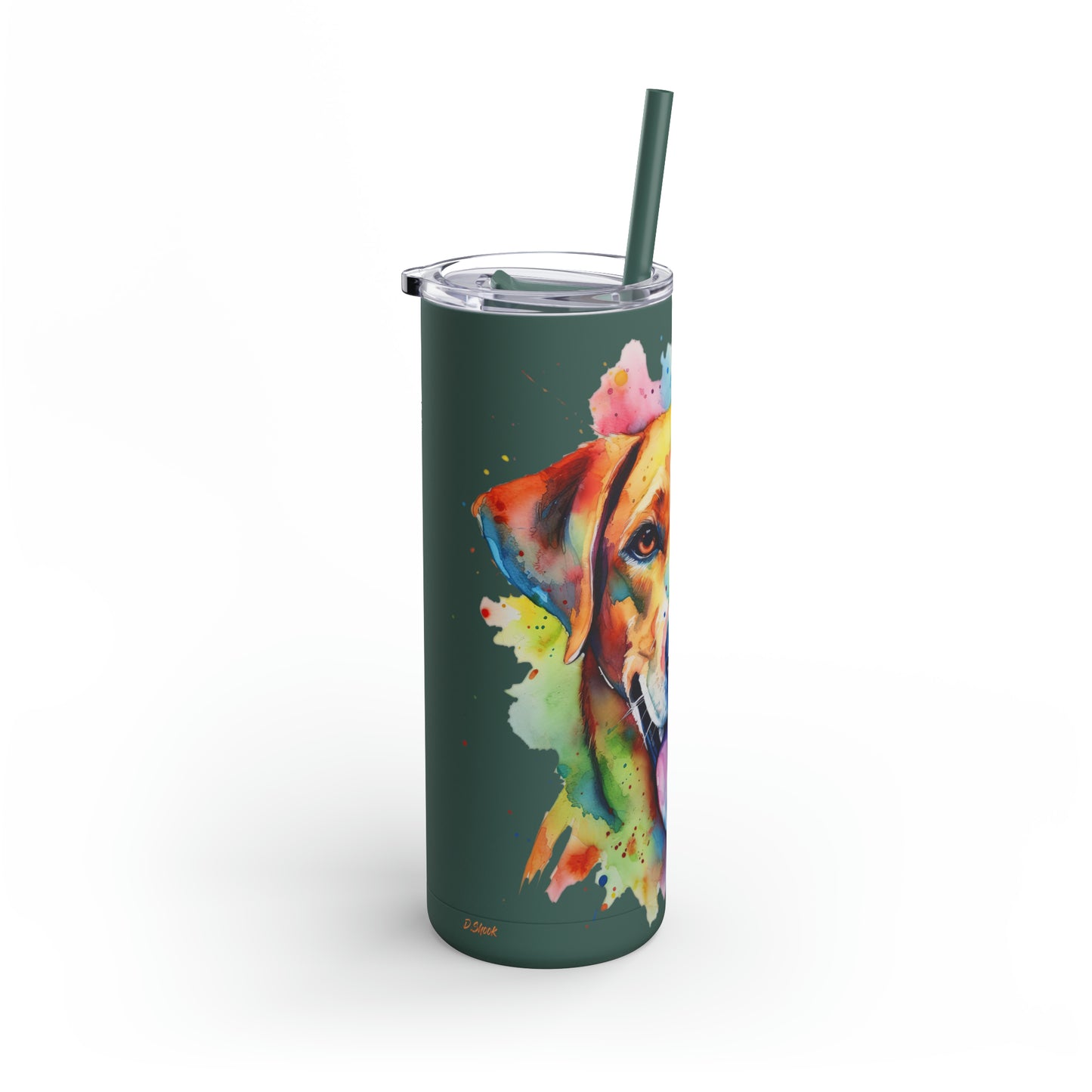 Labrador Retriever 3 Maars Maker Skinny Matte Tumbler, 20oz