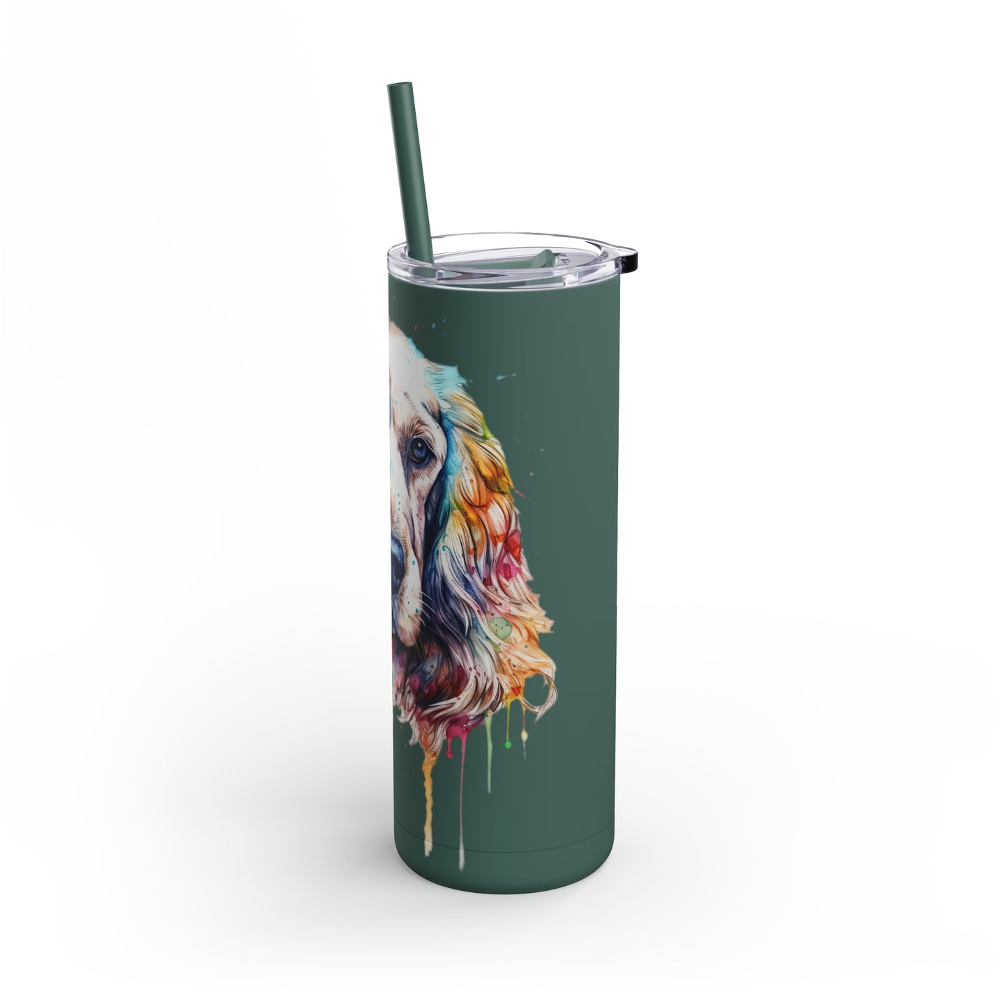 English Cocker Spaniel 1 Maars Maker Skinny Matte Tumbler, 20oz