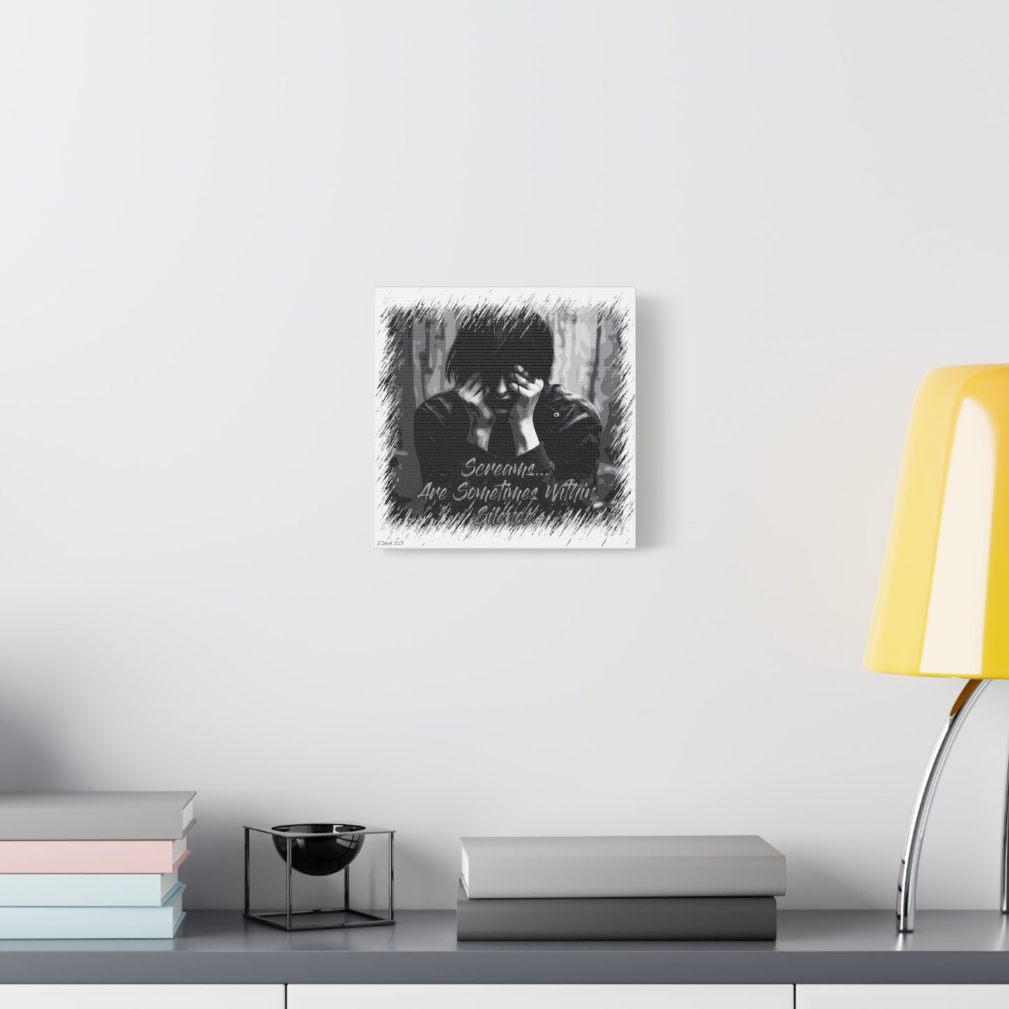 Screams: Matte Canvas, Stretched, 1.25"
