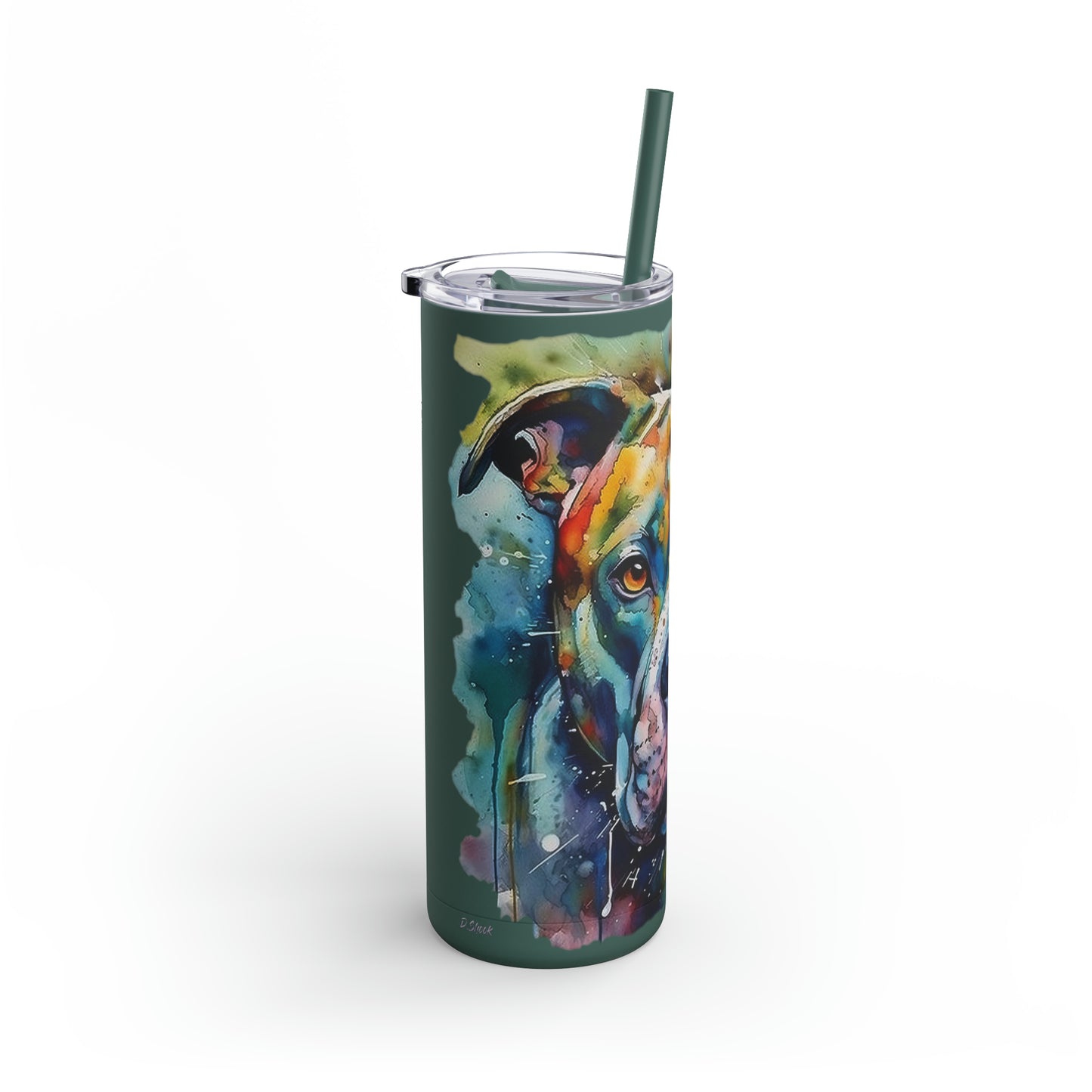 Pitbull 1 Maars Maker Skinny Matte Tumbler, 20oz