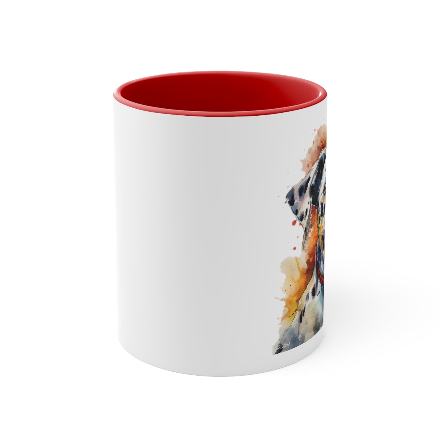 Dalmatian 2 Accent Mugs