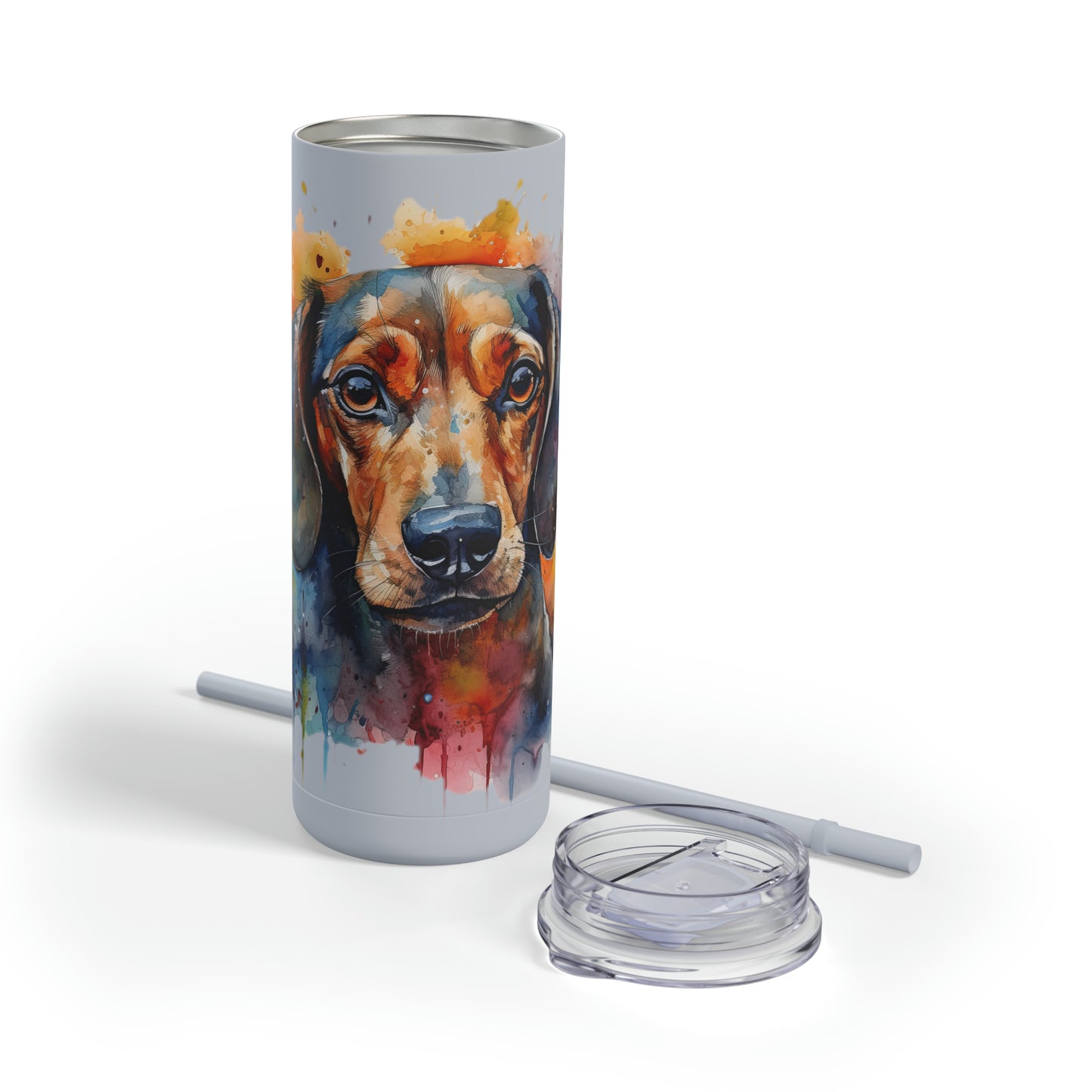 Dachshund 4 Maars Maker Skinny Matte Tumbler, 20oz
