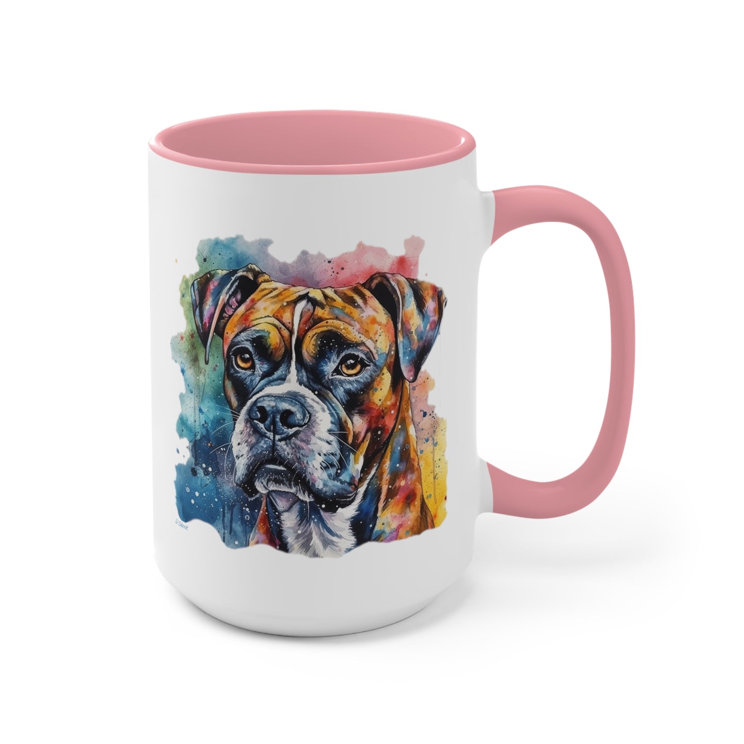Boxer 3 Accent Mugs