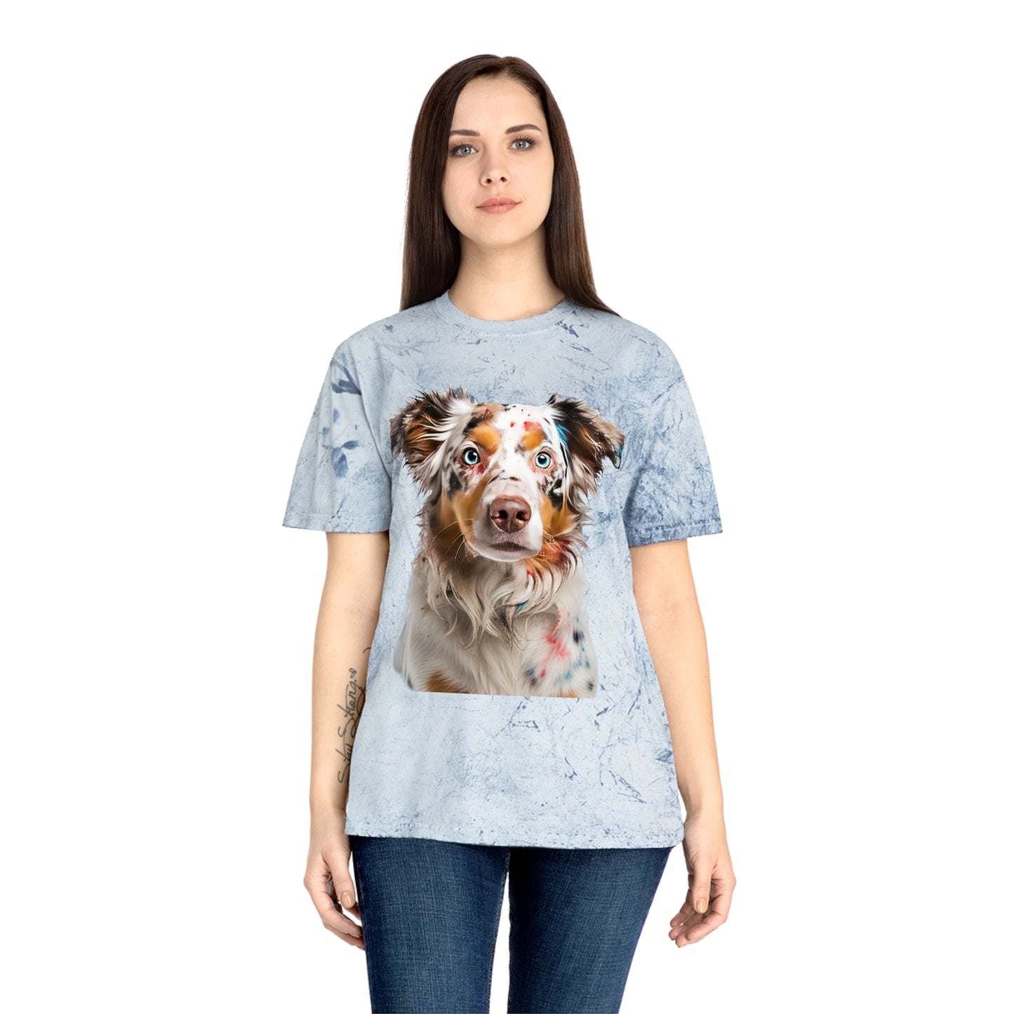 Australian Shepherd 1 Unisex Color Blast T-Shirt
